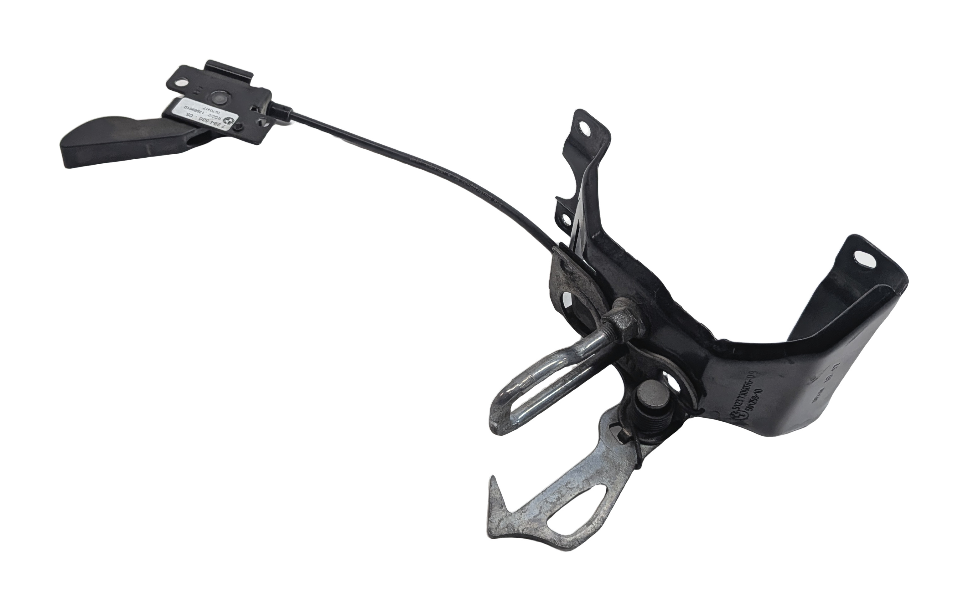 2017 BMW X5 (F15) FRONT HOOD LID LOCK LATCH w/ RELEASE CABLE — exact item pictured