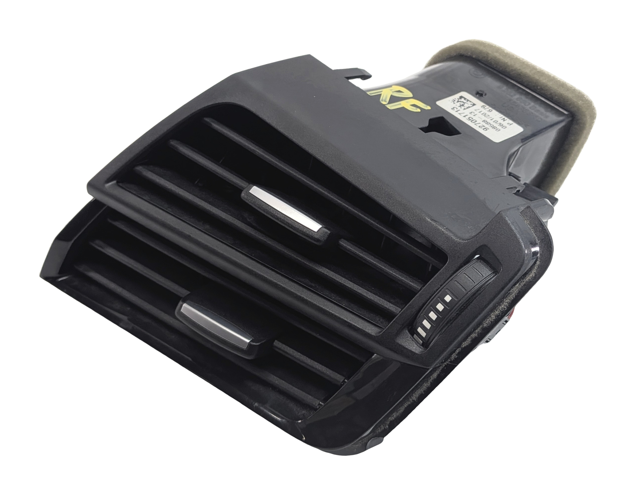 2017 BMW X5 (F15) FRONT RIGHT PASSENGER DASH AIR AC VENT MOTOR (Black) — exact item pictured