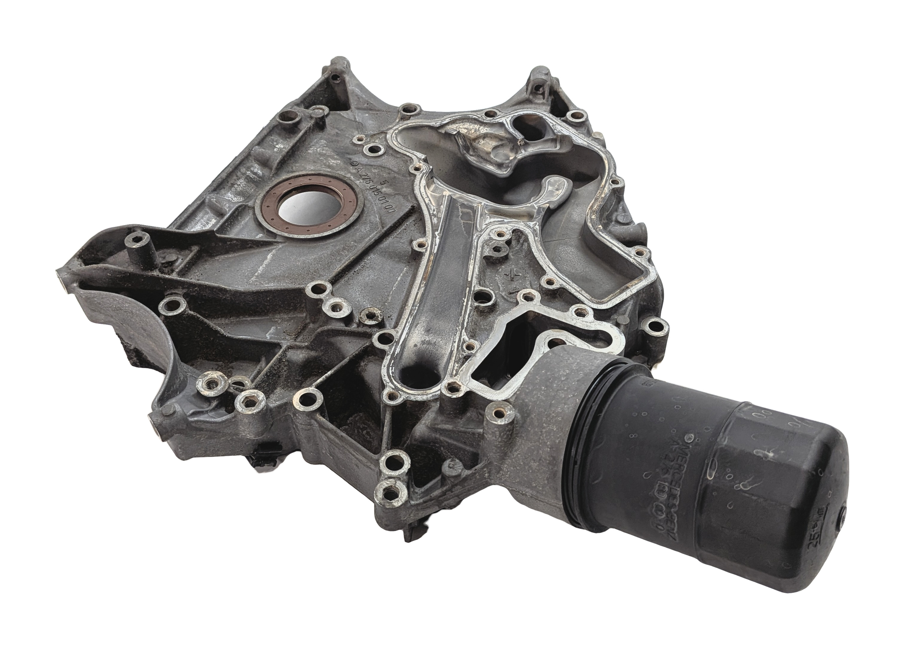 12-20 C E GLC GLE GLK ML S SLC CLS SLK (W204 W212 W166) 3.5L M276 TIMING COVER — exact item pictured