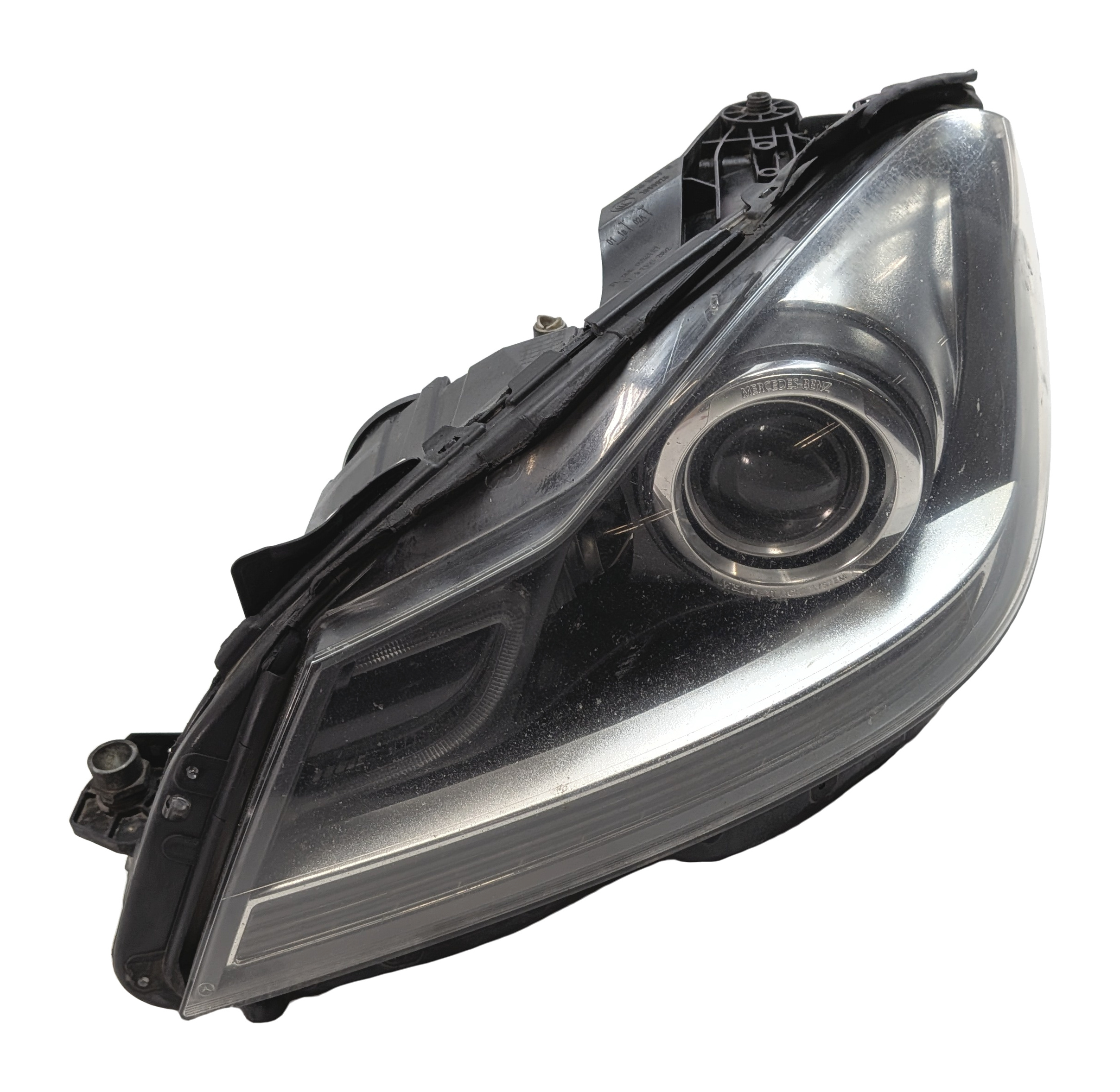 12-15 MERCEDES C250 C300 C350 C63 (C204 W204) LEFT DRIVER XENON HEADLIGHT LAMP — exact item pictured