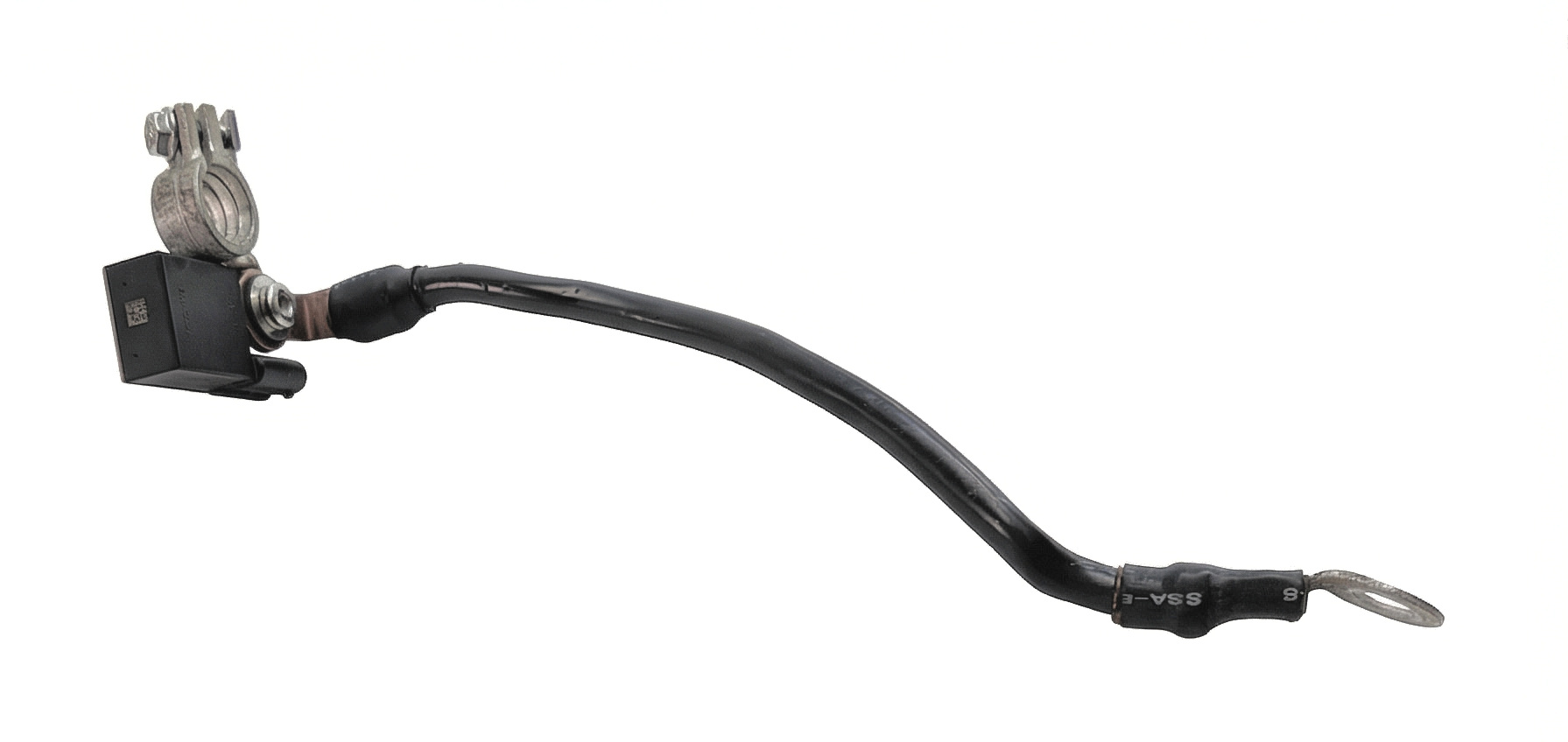 2014 MERCEDES C350 COUPE (W204) 3.5L NEGATIVE BATTERY CABLE w/ IBS SENSOR — exact item pictured