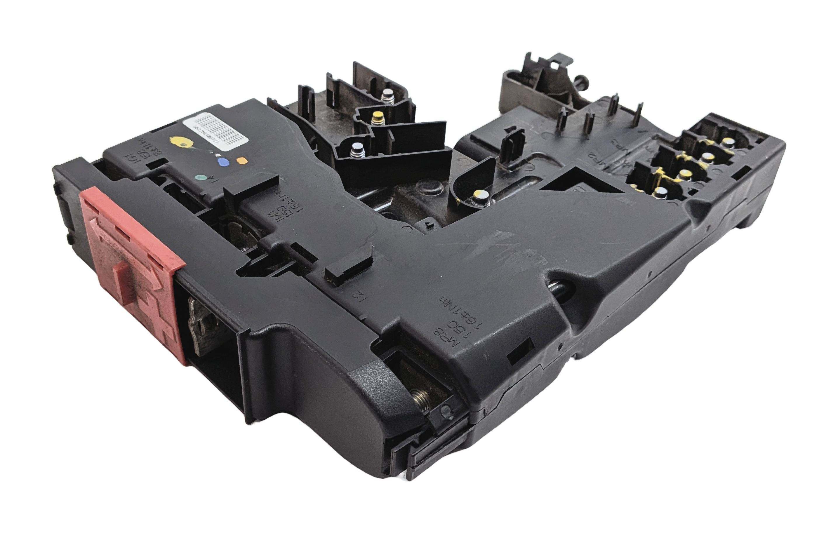 2014 MERCEDES C350 COUPE (W204) 3.5L REAR TRUNK BATTERY FUSE BOX RELAY CARRIER — exact item pictured
