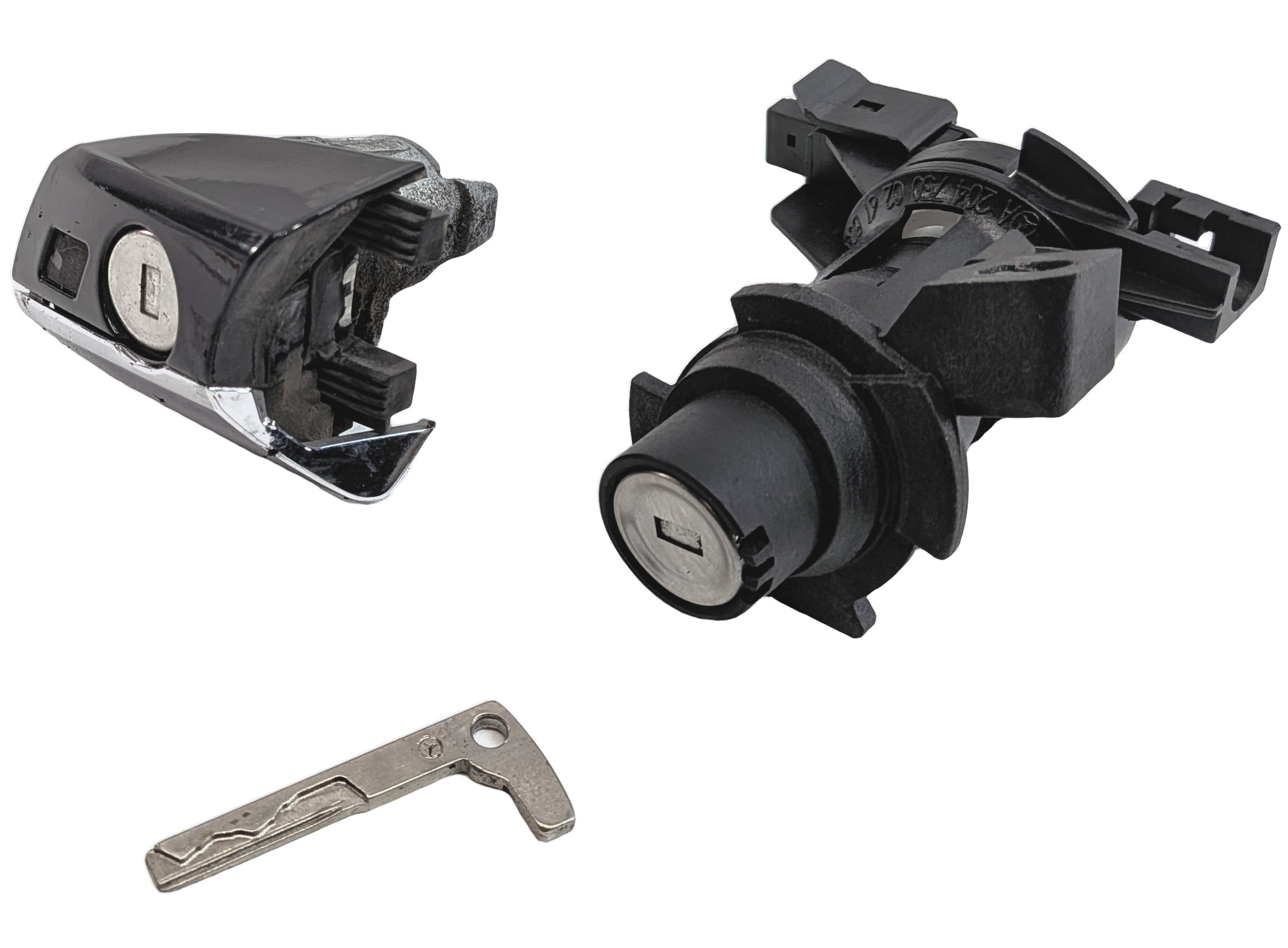 2014 MERCEDES C350 COUPE (W204) DOOR TRUNK LOCK CYLINDER w/KEY SET/2 ASSEMBLY — exact item pictured