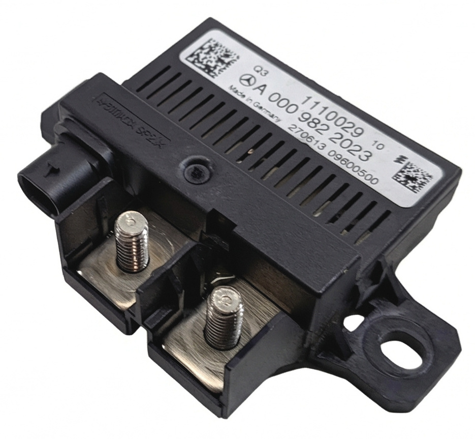 2014 MERCEDES C350 COUPE (W204) 3.5L BATTERY CONTROL RELAY MODULE COMPUTER — exact item pictured