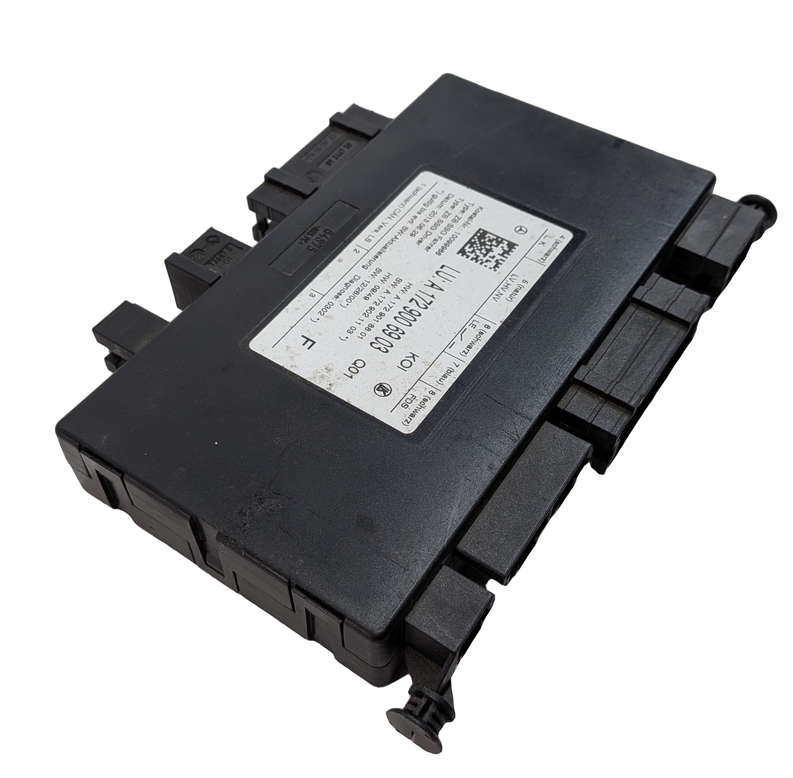 2014 MERCEDES C350 COUPE (W204) FRONT LEFT DRIVER SEAT CONTROL MODULE w/MEMORY — exact item pictured