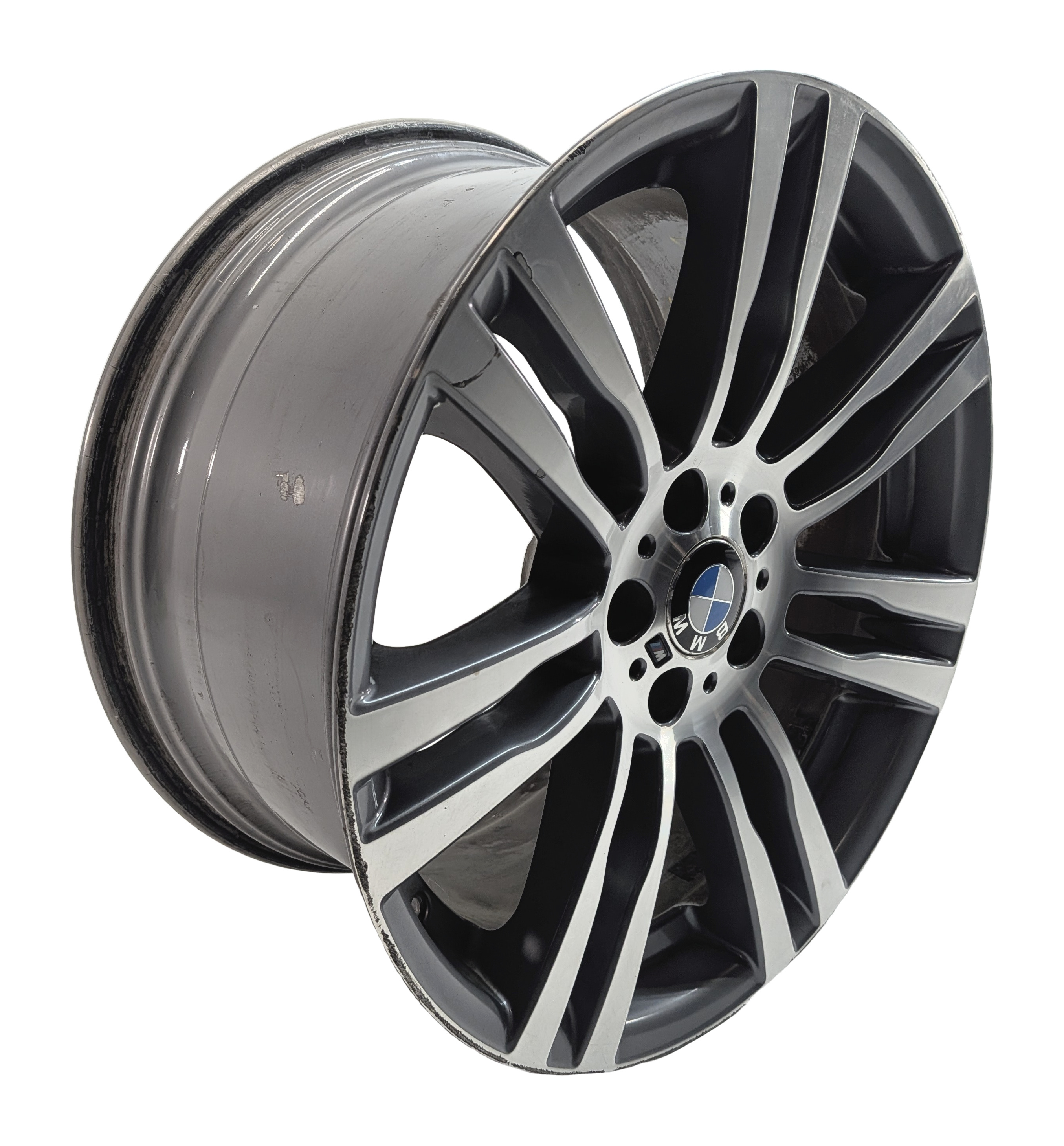2011-2013 BMW X5 (E70) 20X10 ALUMINUM 14 (7 DOUBLE) SPOKE PAINTED WHEEL RIM — exact item pictured