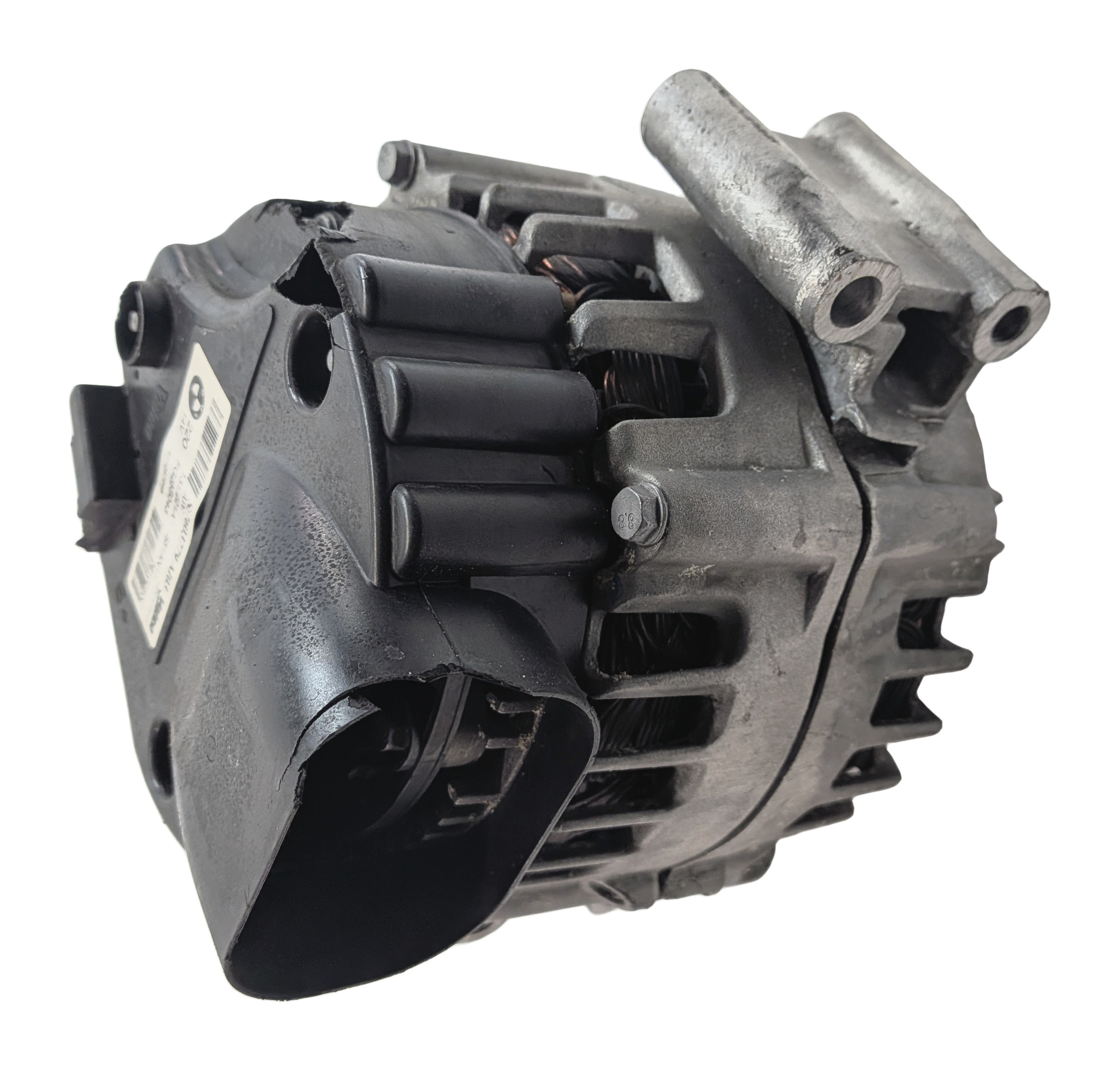 08-14 BMW 550i 650i 750i X5 X5M X6 X6M (E70 F01 F10) 4.4TT 220 AMP ALTERNATOR — exact item pictured