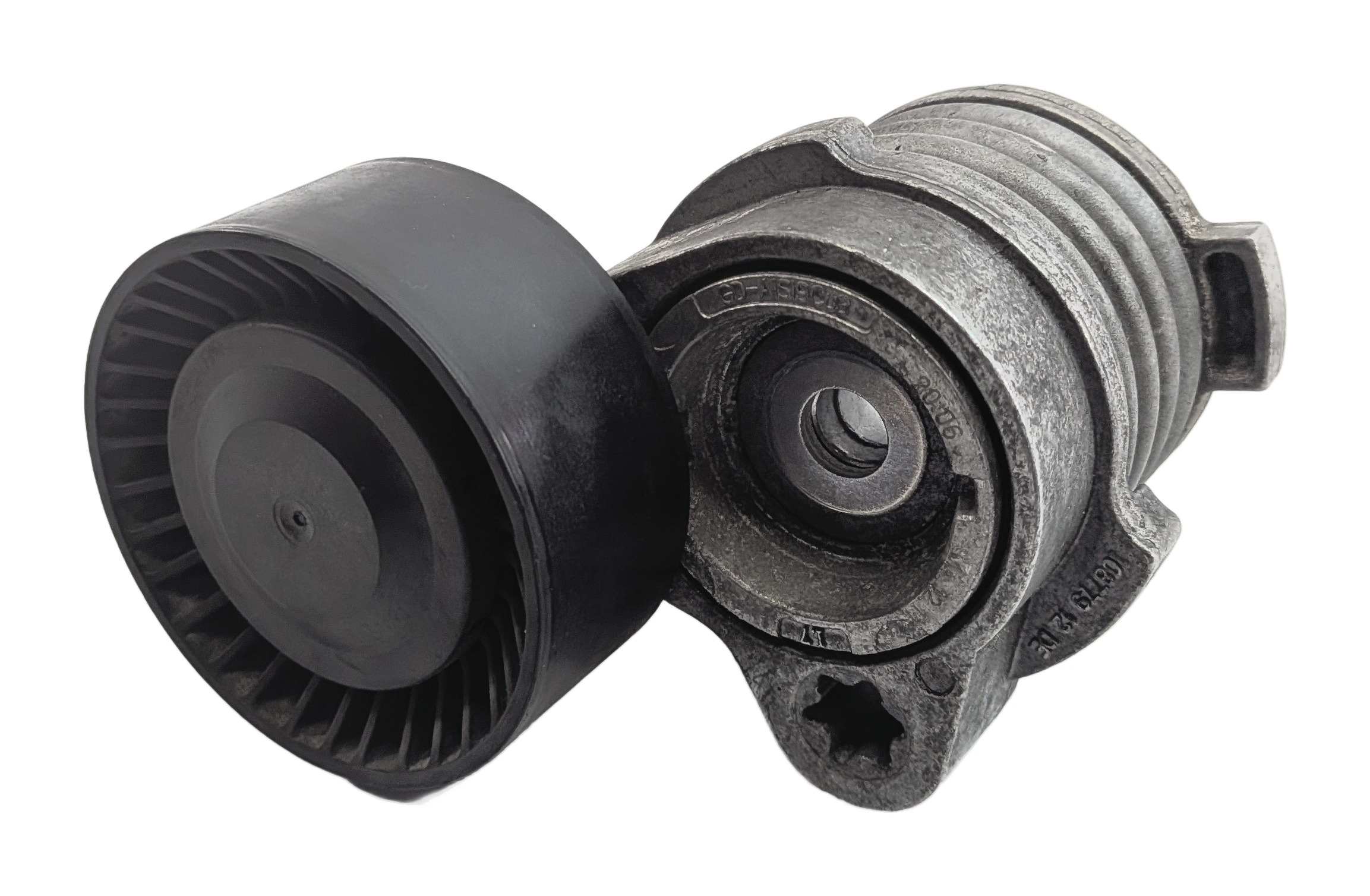 08-24 BMW 550i 650i 750i M5 M6 X5 X6 X7 M8 850i ENGINE BELT TENSIONER PULLEY — exact item pictured