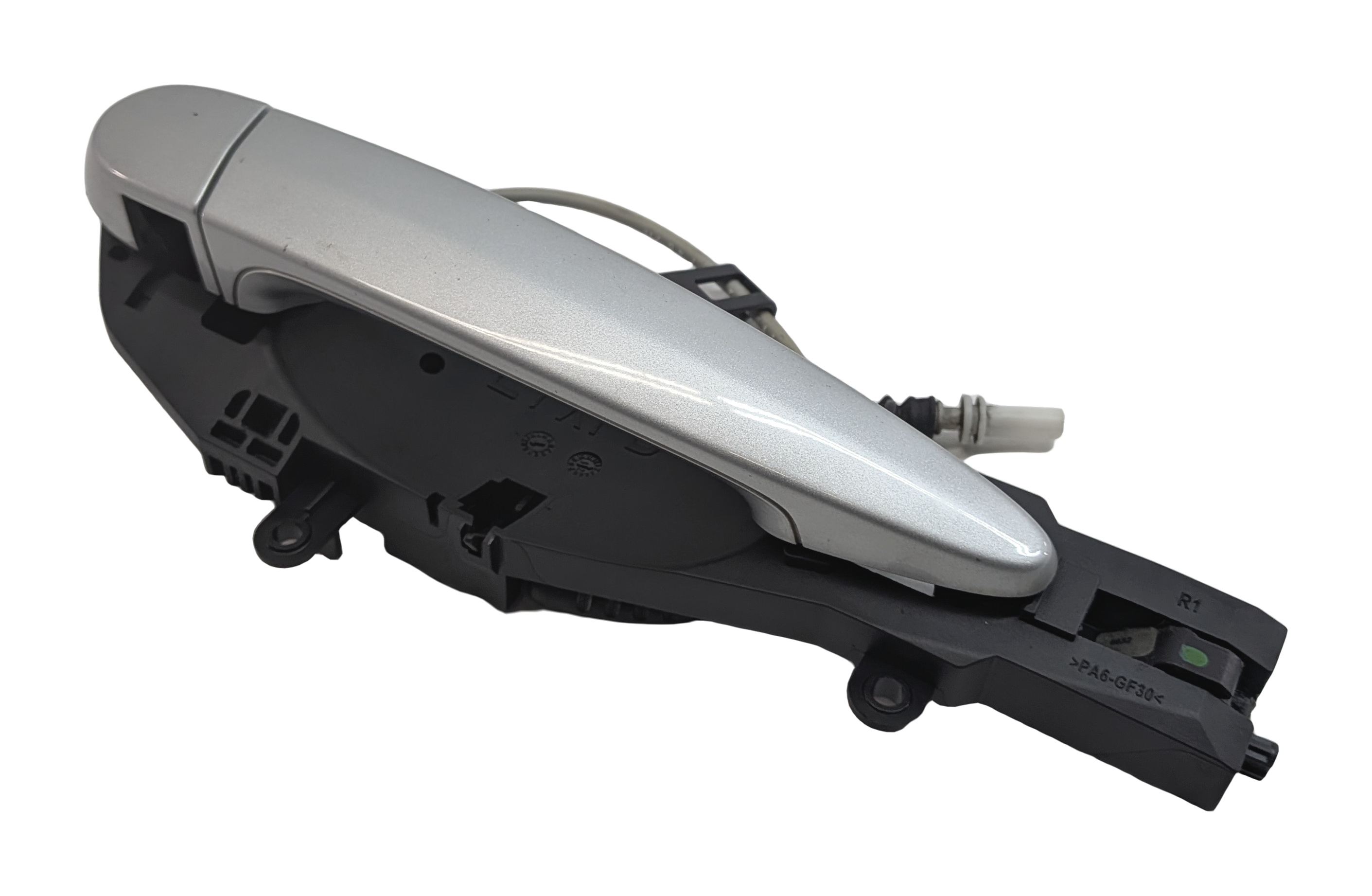 08-14 BMW X5 X5M X6 X6M (E70 E71) FRONT RIGHT COMFORT ACCESS DOOR HANDLE(Silver) — exact item pictured