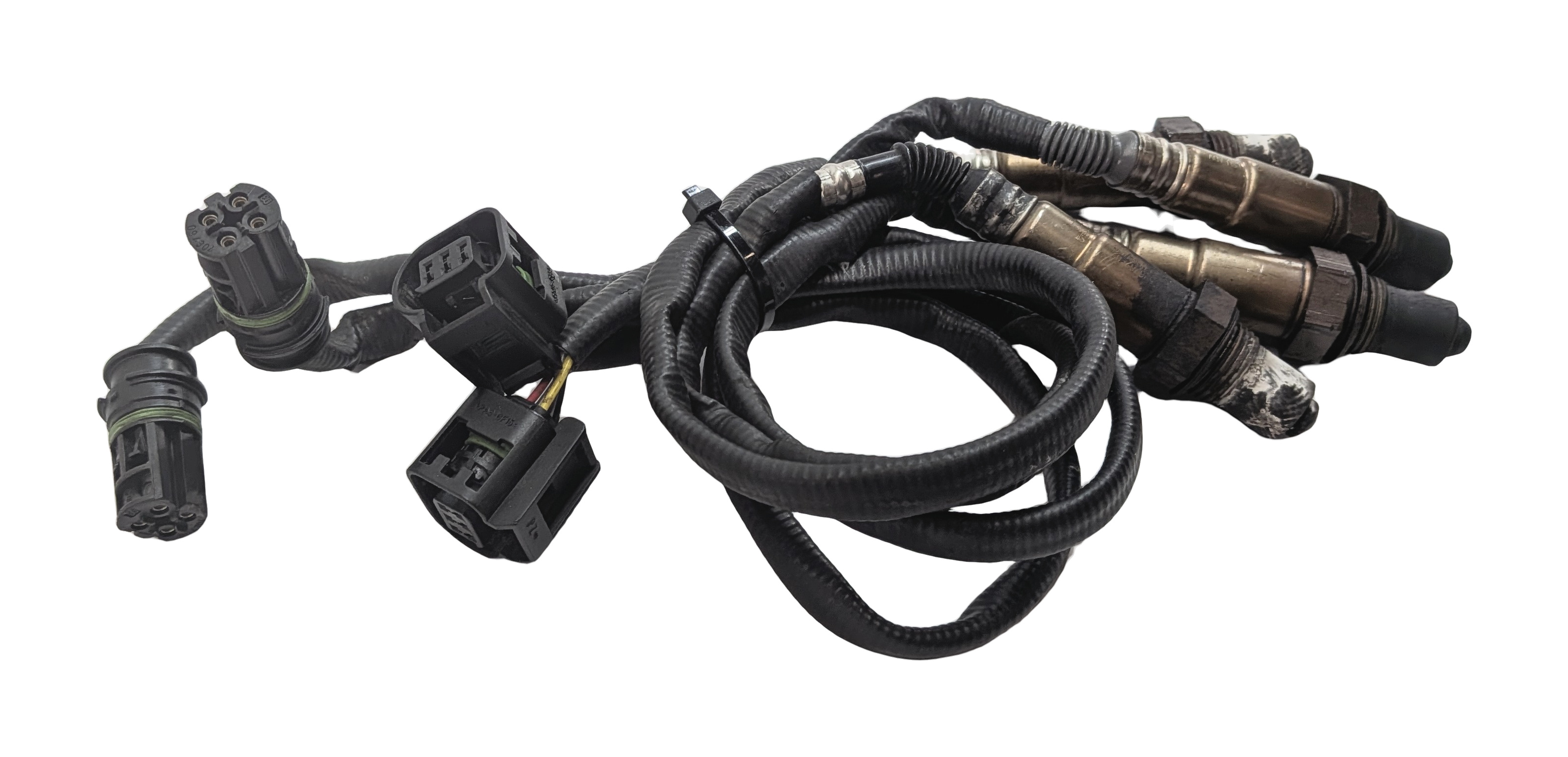2012 BMW X5 (E70) 4.4L (N63) ENGINE UPSTREAM OXYGEN O2 LAMBDA SENSOR SET/4 — exact item pictured