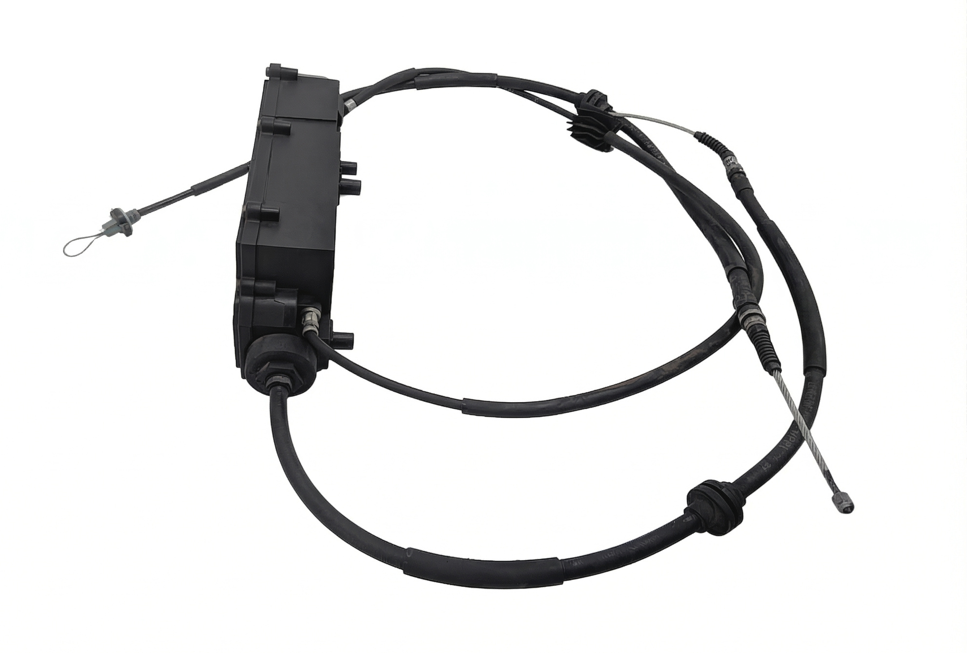 2012 BMW X5 (E70) ELECTRONIC EMERGENCY PARK PARKING BRAKE EPB MOTOR w/ CABLES — exact item pictured