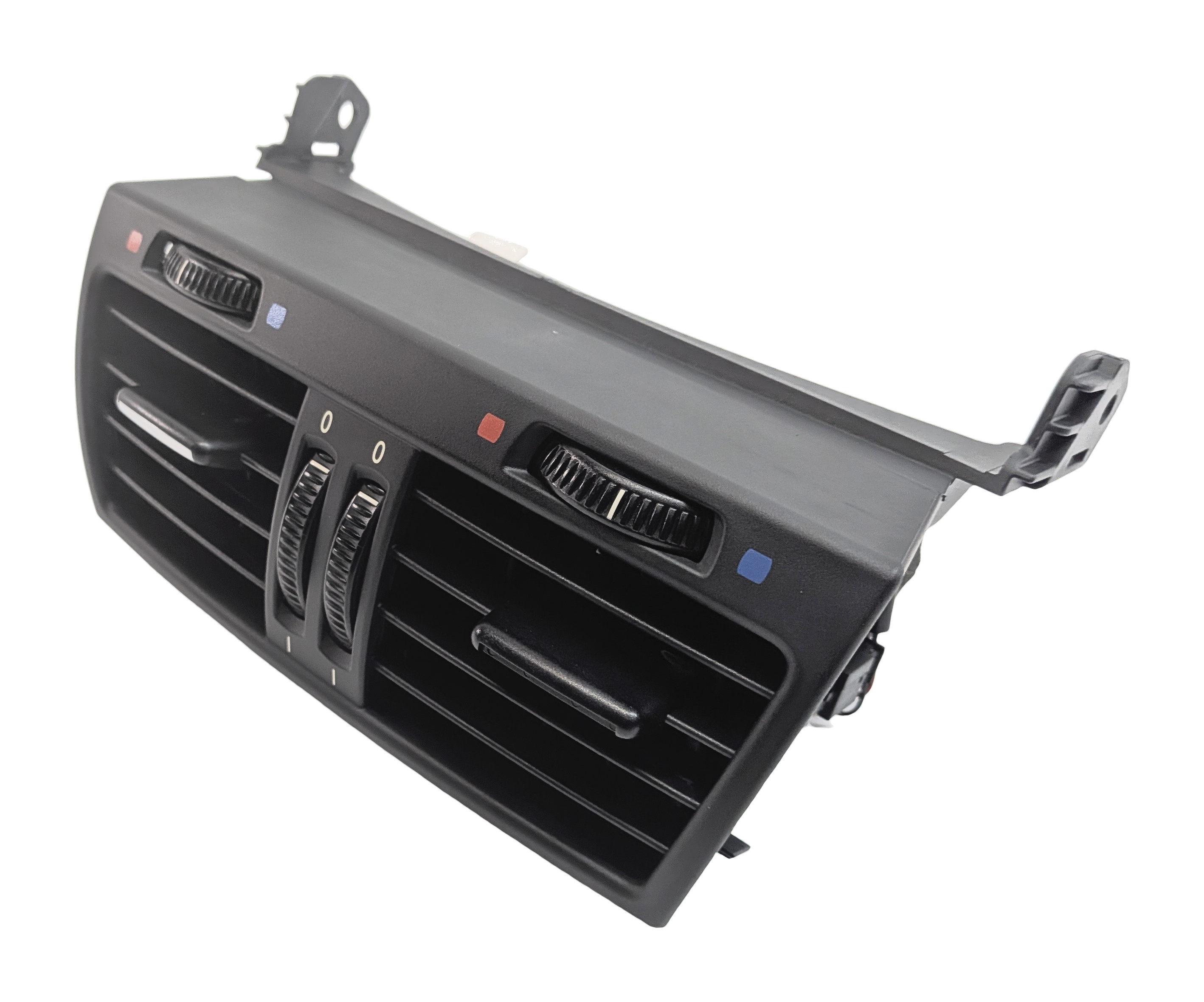 2012 BMW X5 (E70) REAR CENTER CONSOLE FRESH HEAT AIR AC VENT (Black) — exact item pictured