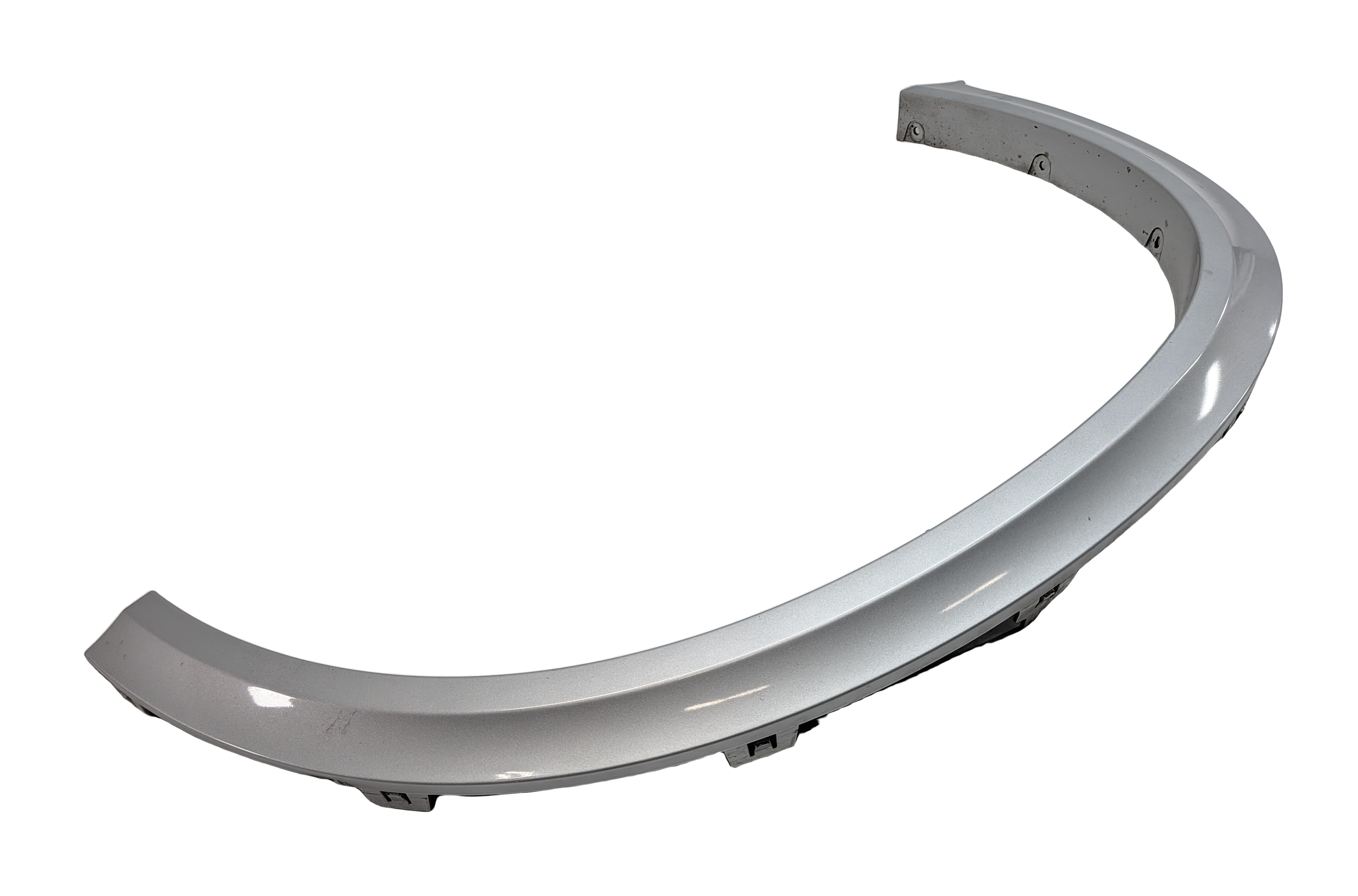2012 BMW X5 (E70) FRONT FENDER WHEEL ARCH OPENING MOLDING TRIM SILVER — exact item pictured