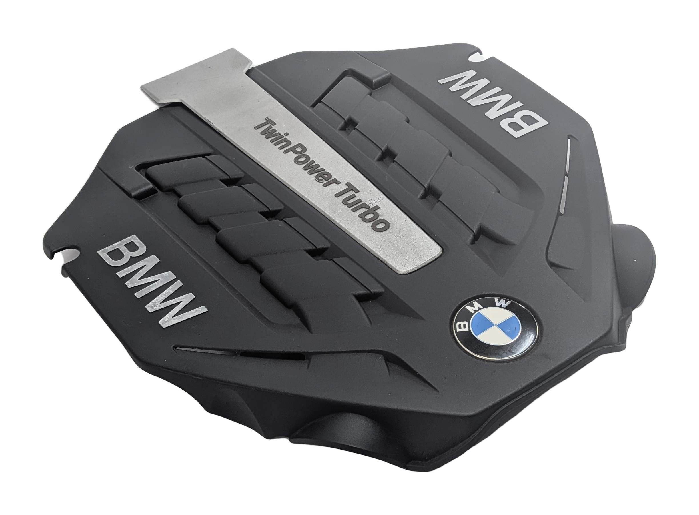 08-18 BMW 550i 650i 750i X5 X6 (F01 F10 E70 E71) 4.4L TWIN TURBO ENGINE COVER — exact item pictured