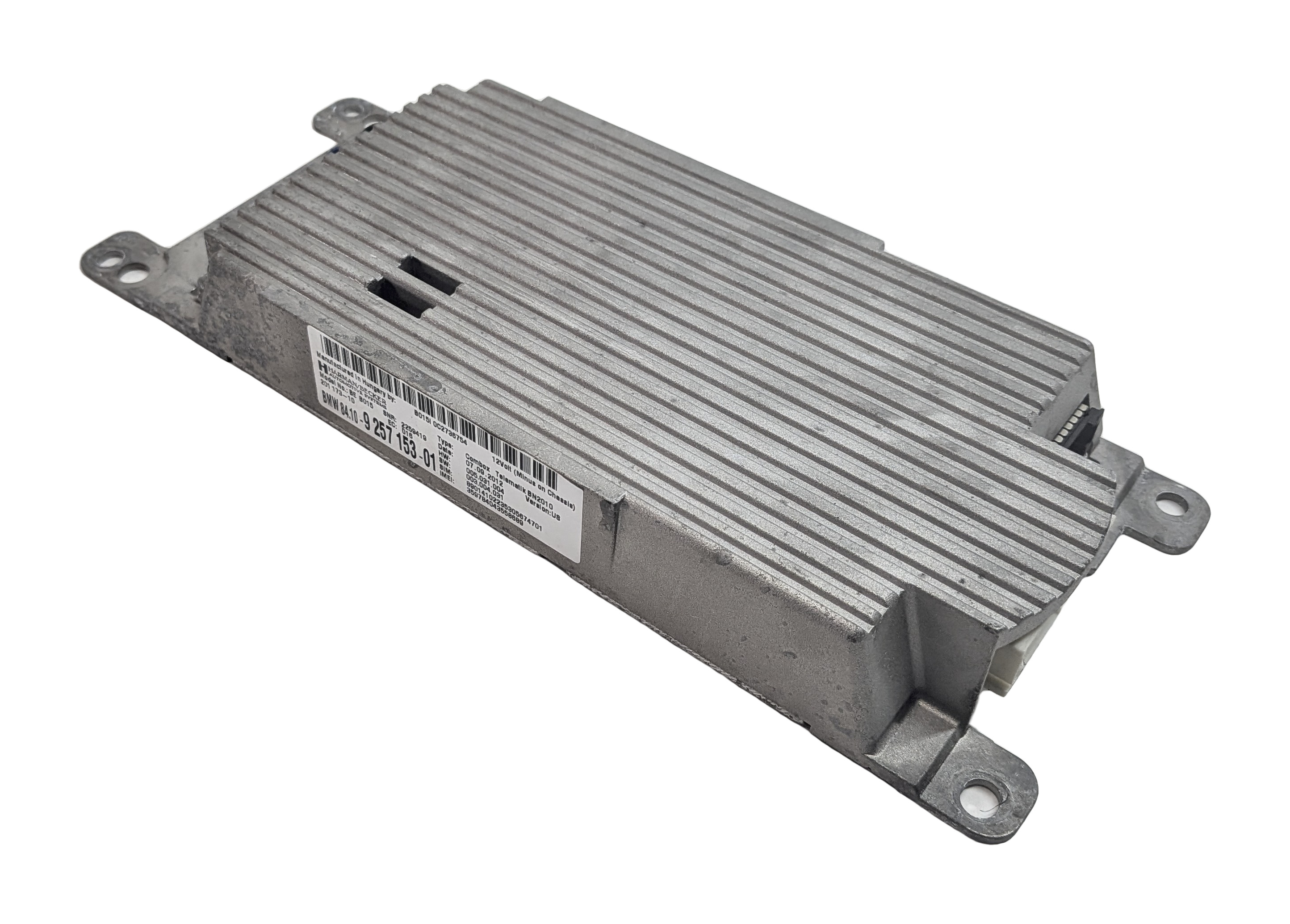 2013 BMW 650I (F06) BLUETOOTH TELEMATICS COMMUNICATION COMBOX CONTROL MODULE — exact item pictured