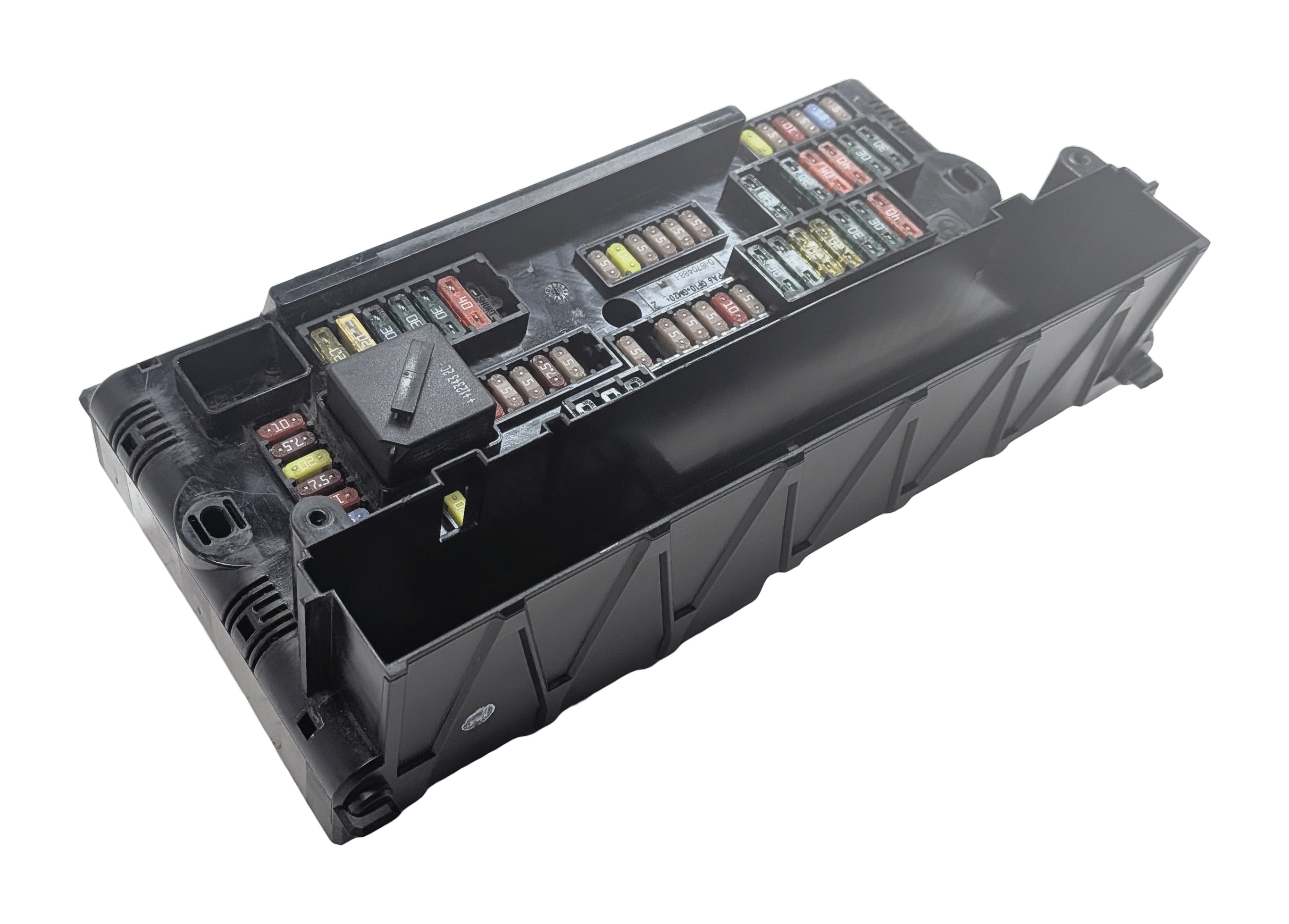 2012-2017 BMW 5 6 7 (F01 F06 F10) FRONT POWER DISTRIBUTION RELAY FUSE BOX — exact item pictured