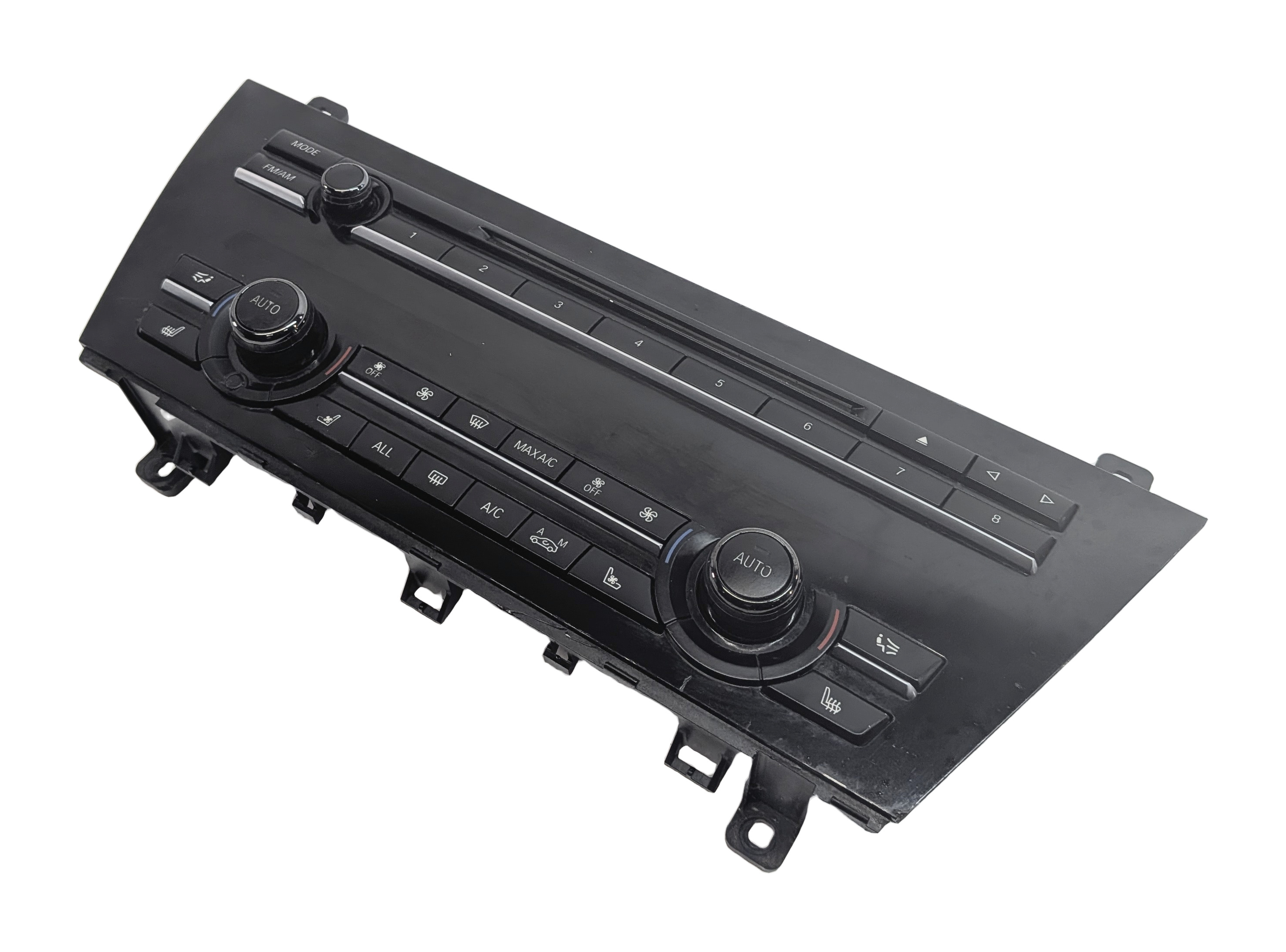 12-19 BMW 640i 650i M6 ///M (F06 F12 F13) FRONT HEATER A/C TEMPERATURE CONTROL — exact item pictured