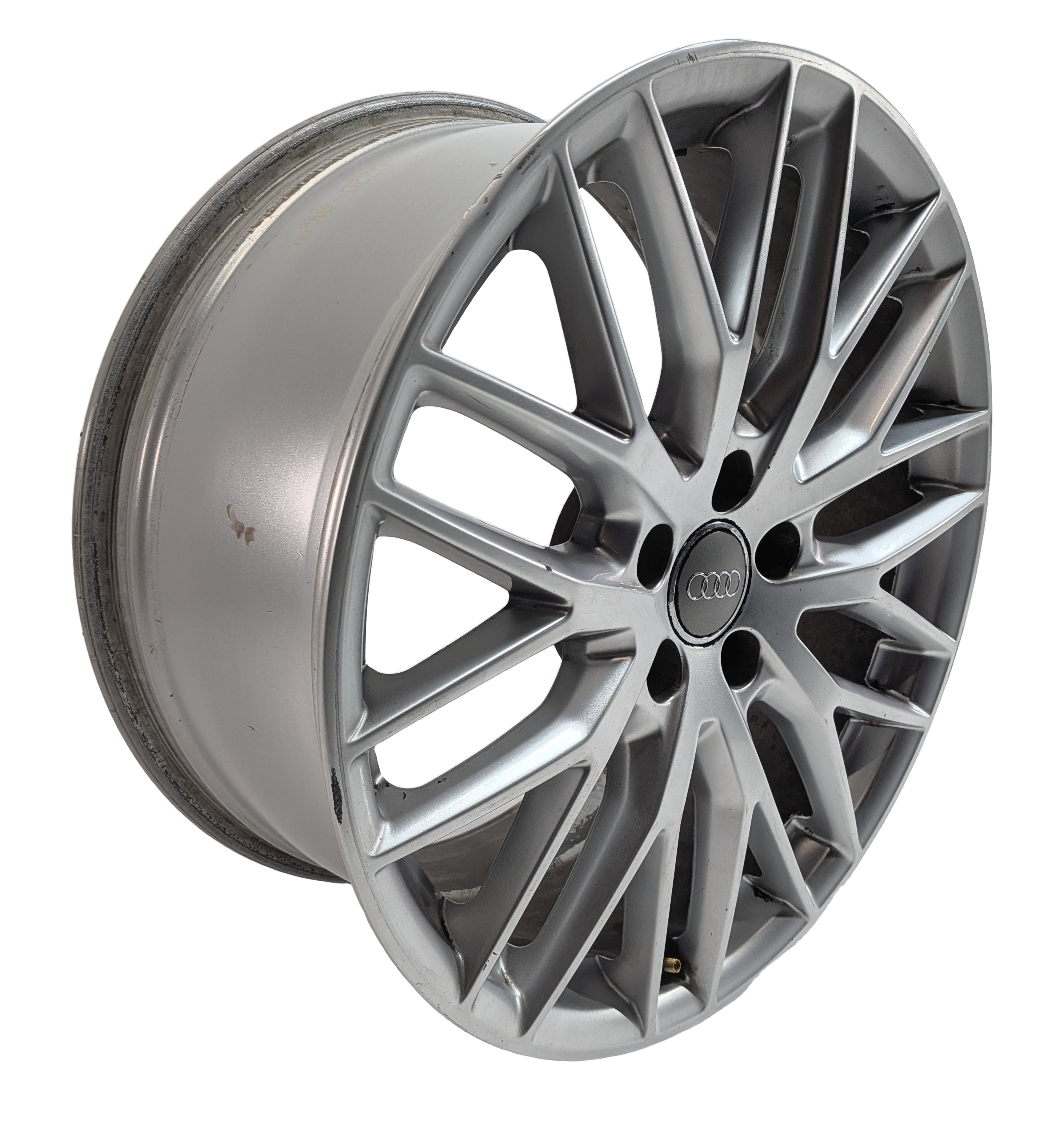 2016-2018 2016 AUDI A6 (C7 4G) 19x8.5 10 SPOKE Y DESIGN ALUMINUM WHEEL RIM — exact item pictured