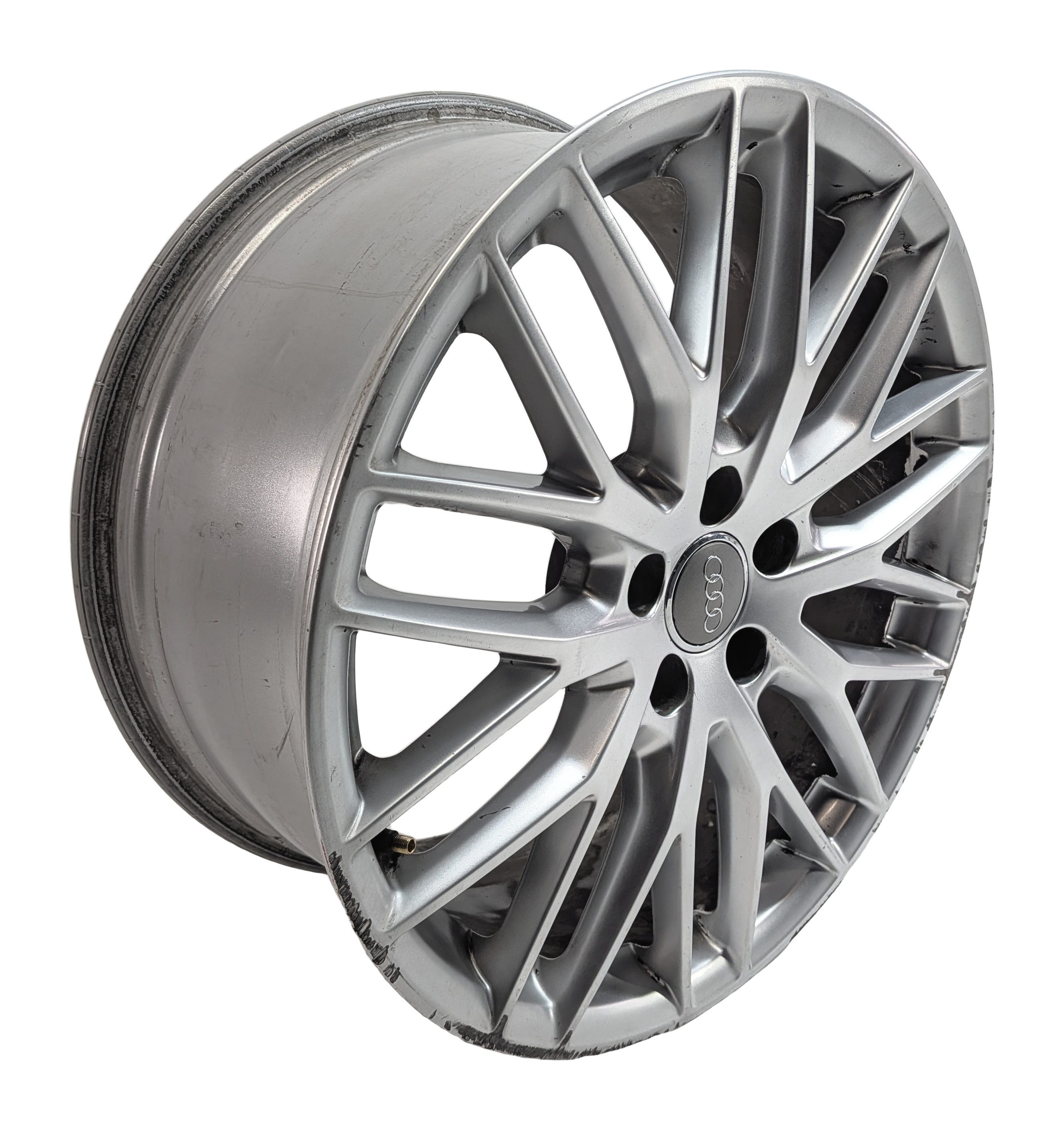 2016-2018 2016 AUDI A6 (C7 4G) 19x8.5 10 SPOKE Y DESIGN ALUMINUM WHEEL RIM — exact item pictured