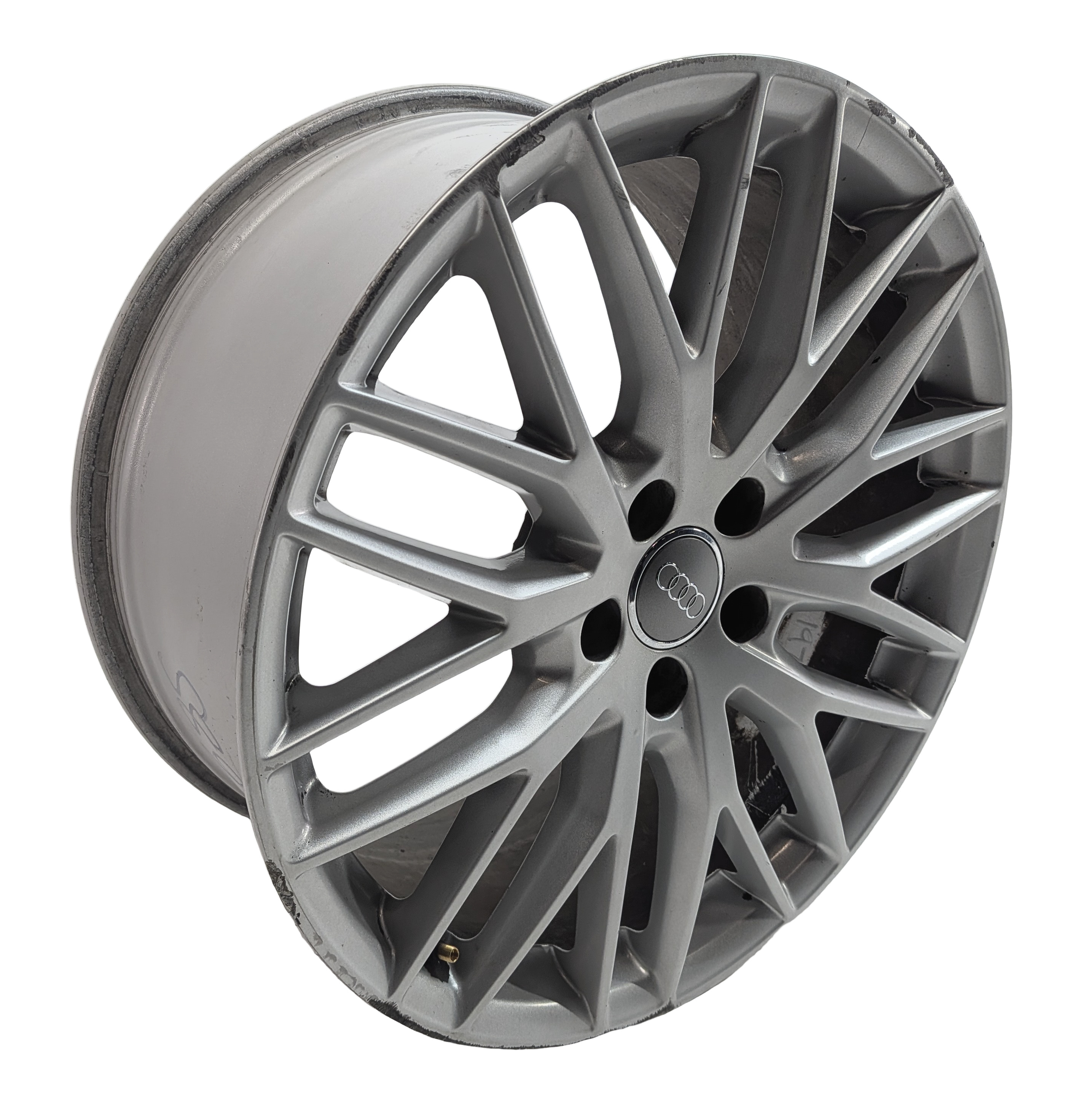 2016-2018 2016 AUDI A6 (C7 4G) 19x8.5 10 SPOKE Y DESIGN ALUMINUM WHEEL RIM — exact item pictured