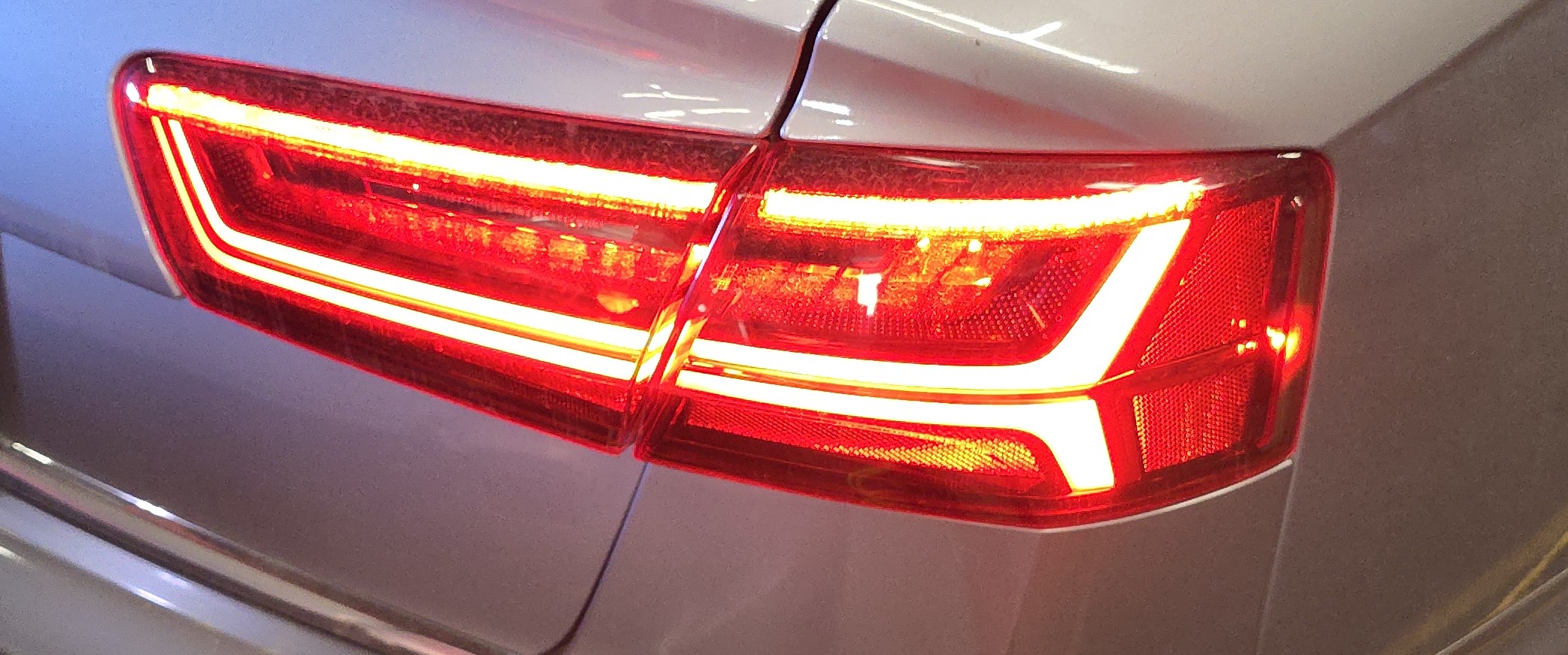 16-18 AUDI A6 S6 C7 4G8 REAR RIGHT PASSENGER OUTER LED 8SL TAILLIGHT LIGHT LAMP — exact item pictured