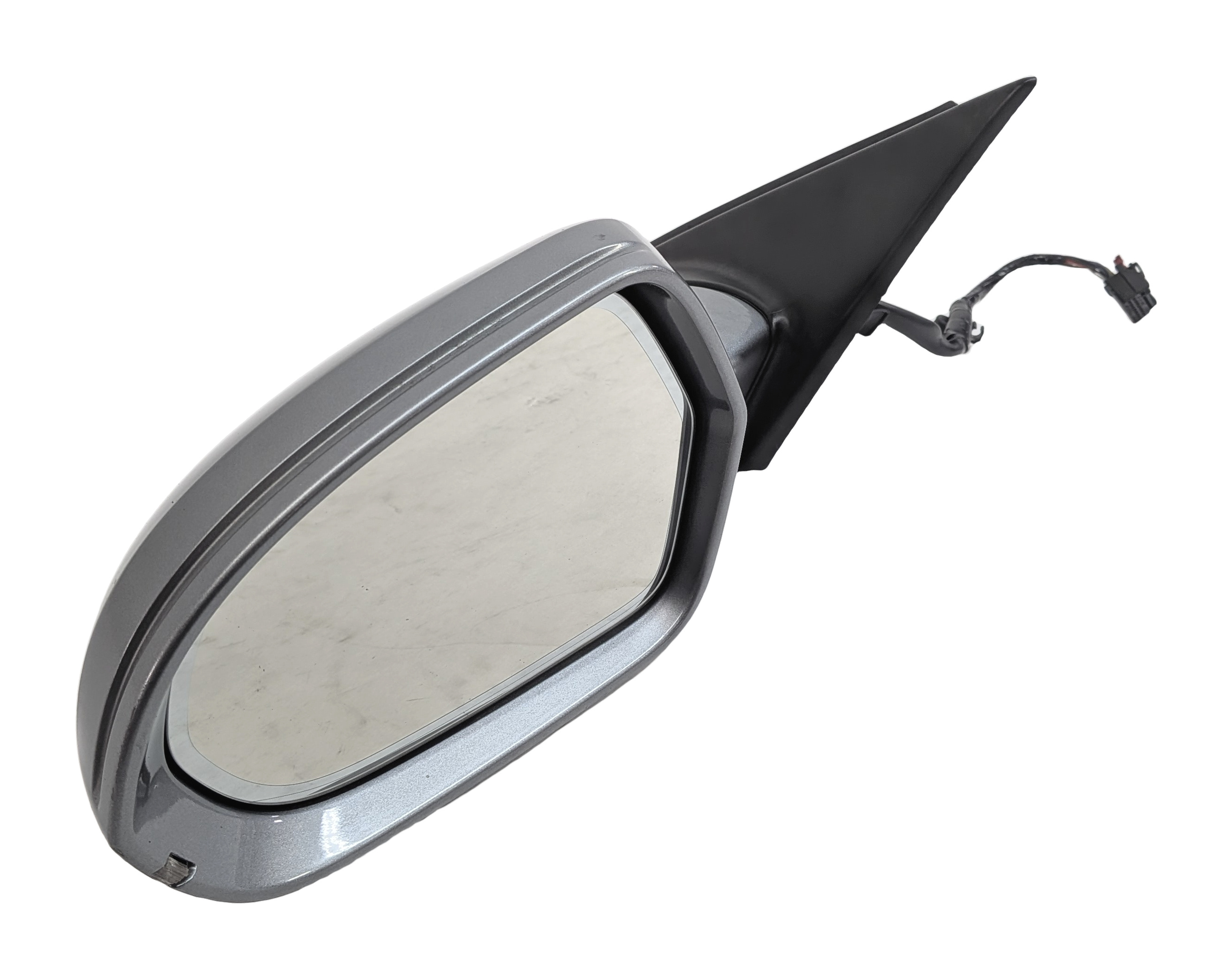 16-18 AUDI A6 S6 C7 4G8 LEFT DRIVER MANUAL FOLD HEAT AUTODIM DOOR MIRROR (Gray) — exact item pictured