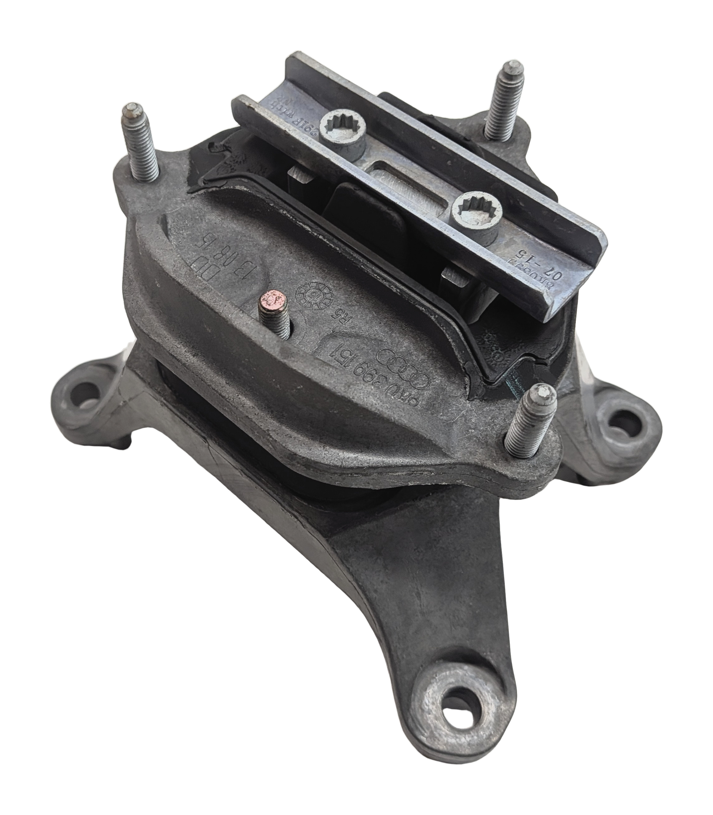 2016 AUDI A6 (C7 4G) AUTOMATIC TRANSMISSION SUPPORT MOUNT BRACKET ISOLATOR — exact item pictured
