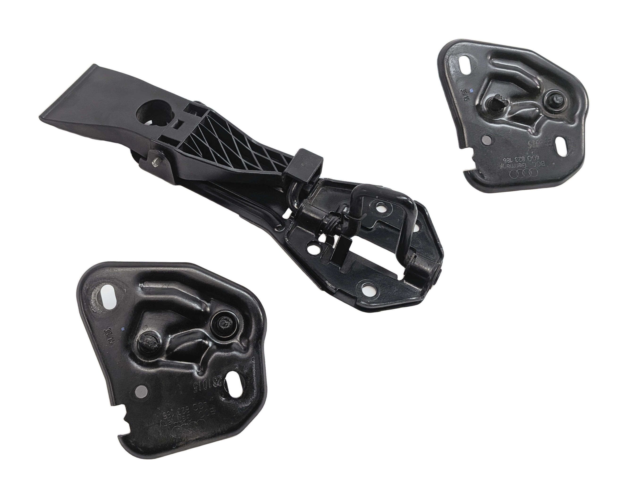 2016 AUDI A6 (C7 4G) FRONT HOOD LID LOCK LATCH SAFETY CATCH RELEASE CABLE — exact item pictured