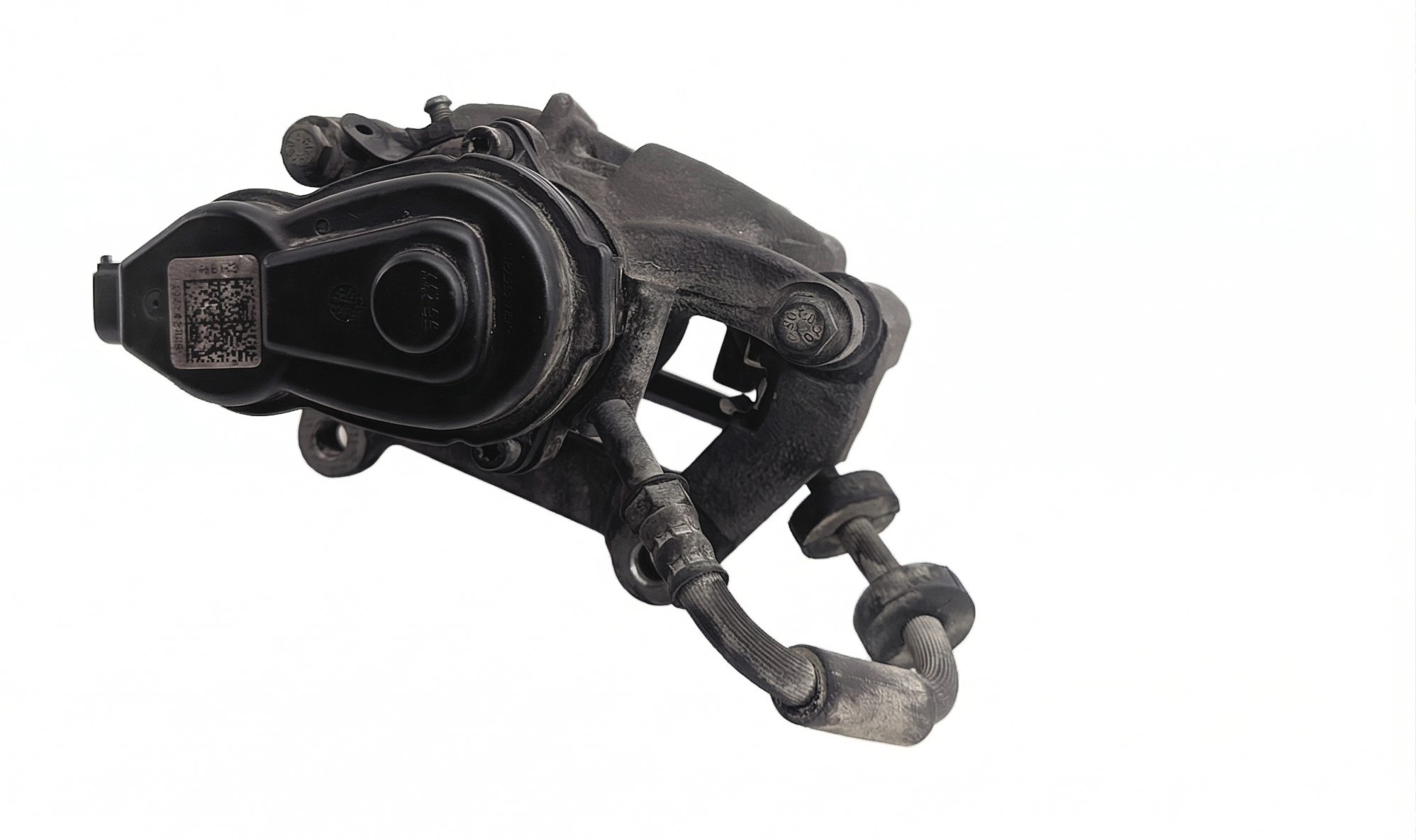 2011-2018 AUDI A8 S8 (D4 4H) LEFT DRIVER REAR BRAKE CALIPER (14.01 ROTOR) — exact item pictured