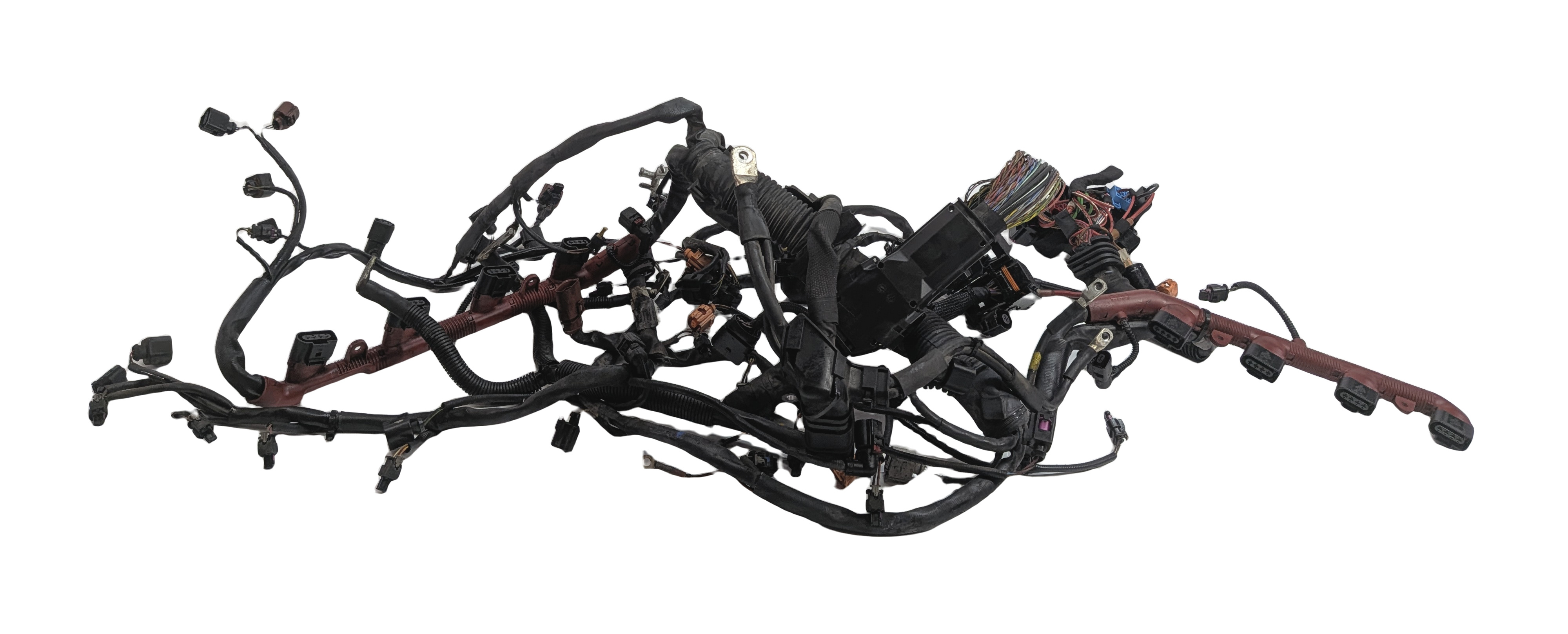 2012 AUDI A8 (D4 4H) 4.2L (CDRA) ENGINE MOTOR WIRE WIRING HARNESS LOOM — exact item pictured