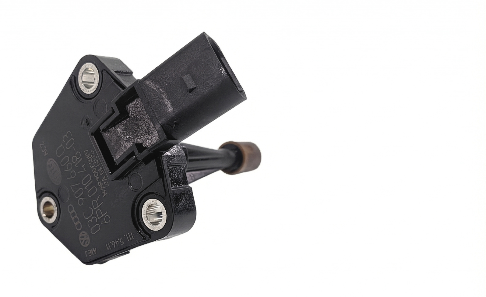 2012 AUDI A8 (D4 4H) 4.2L (CDRA) ENGINE OIL FLUID LEVEL SENSOR SWITCH — exact item pictured