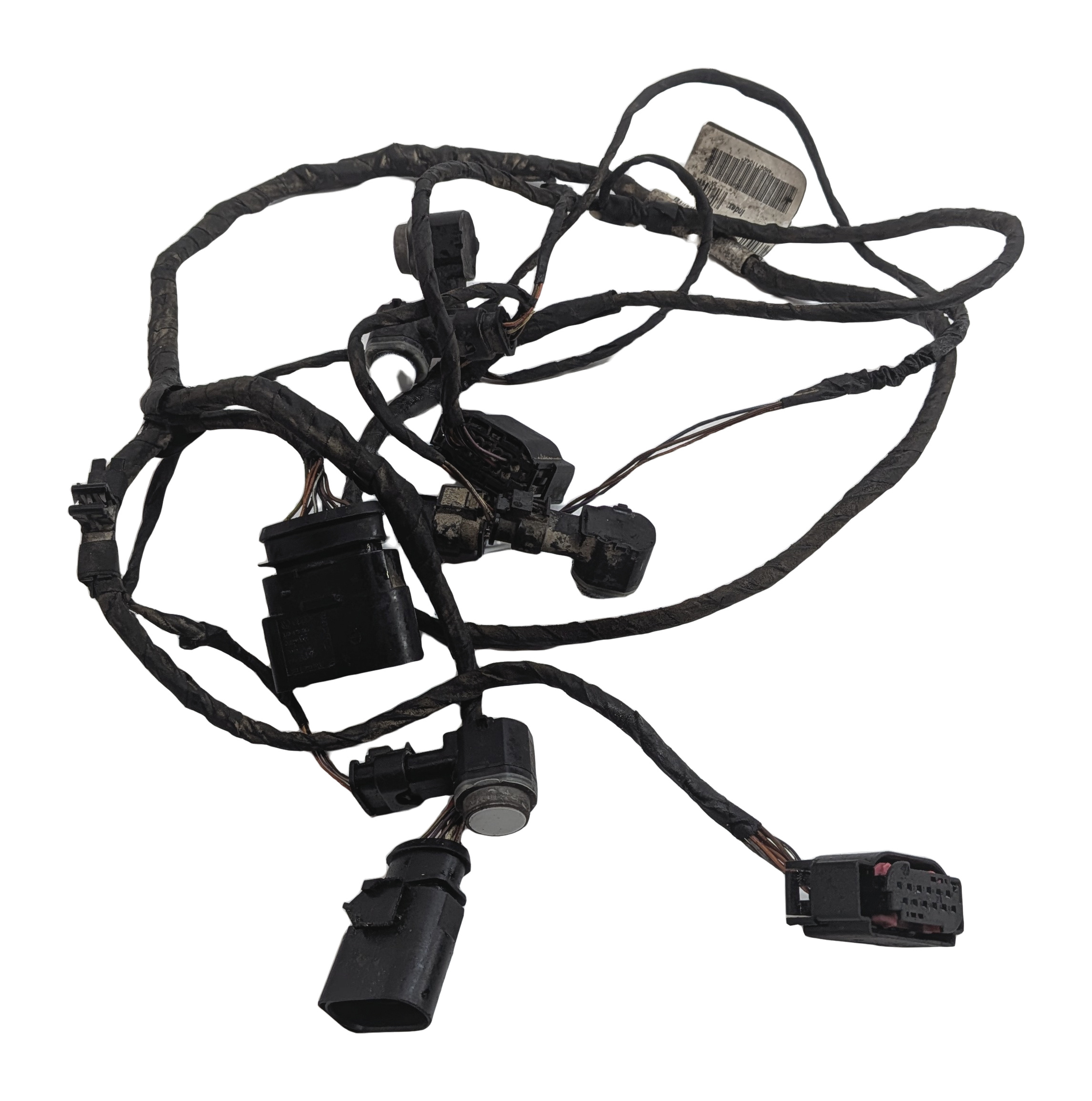 2012 AUDI A8 (D4 4H) REAR BUMPER PARKING SENSOR PDC WIRE WIRING HARNESS LOOM — exact item pictured