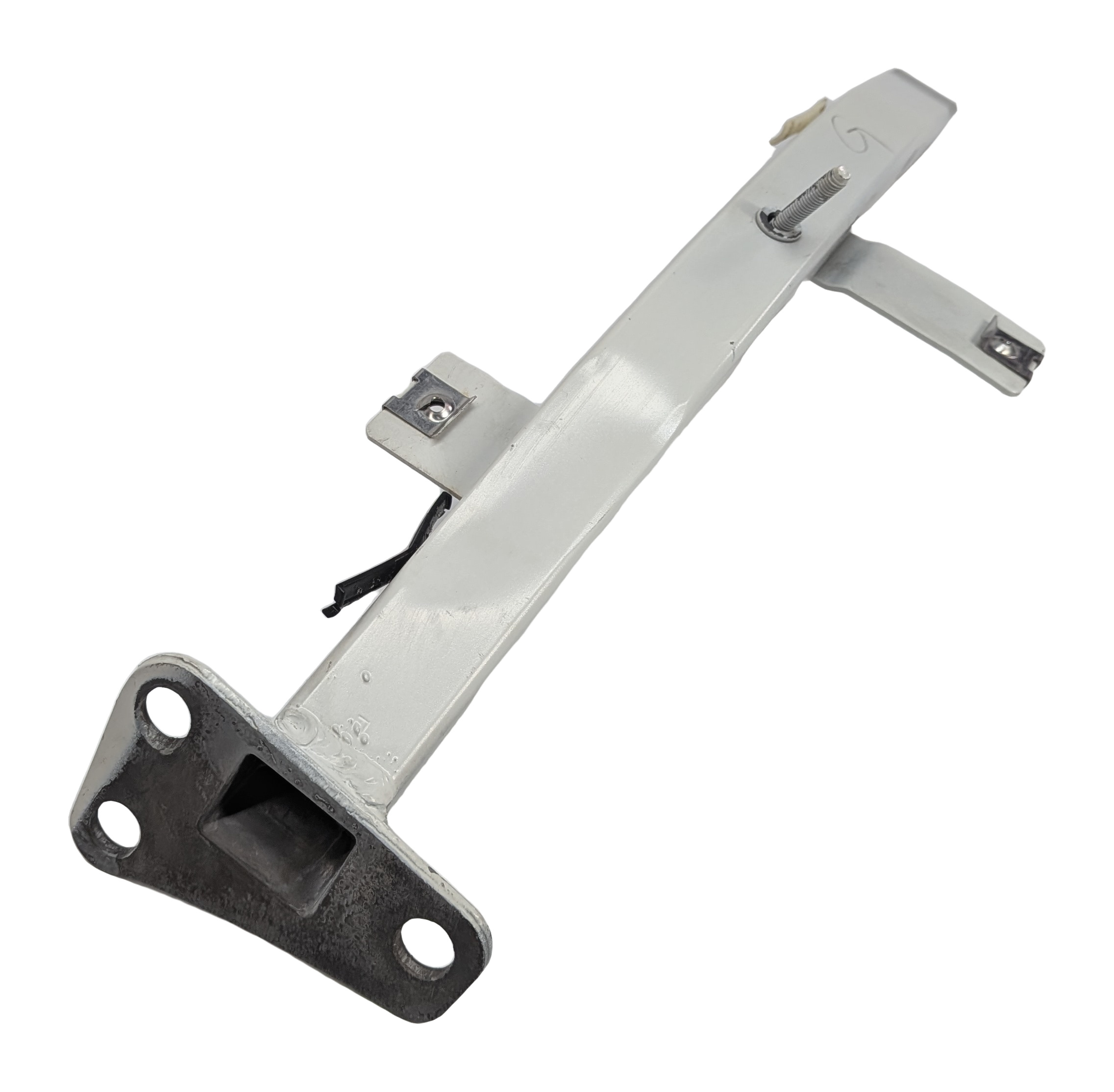 2012 AUDI A8 (D4 4H) FRONT LEFT INNER FENDER HOOD BRACE BRACKET SUPPORT — exact item pictured