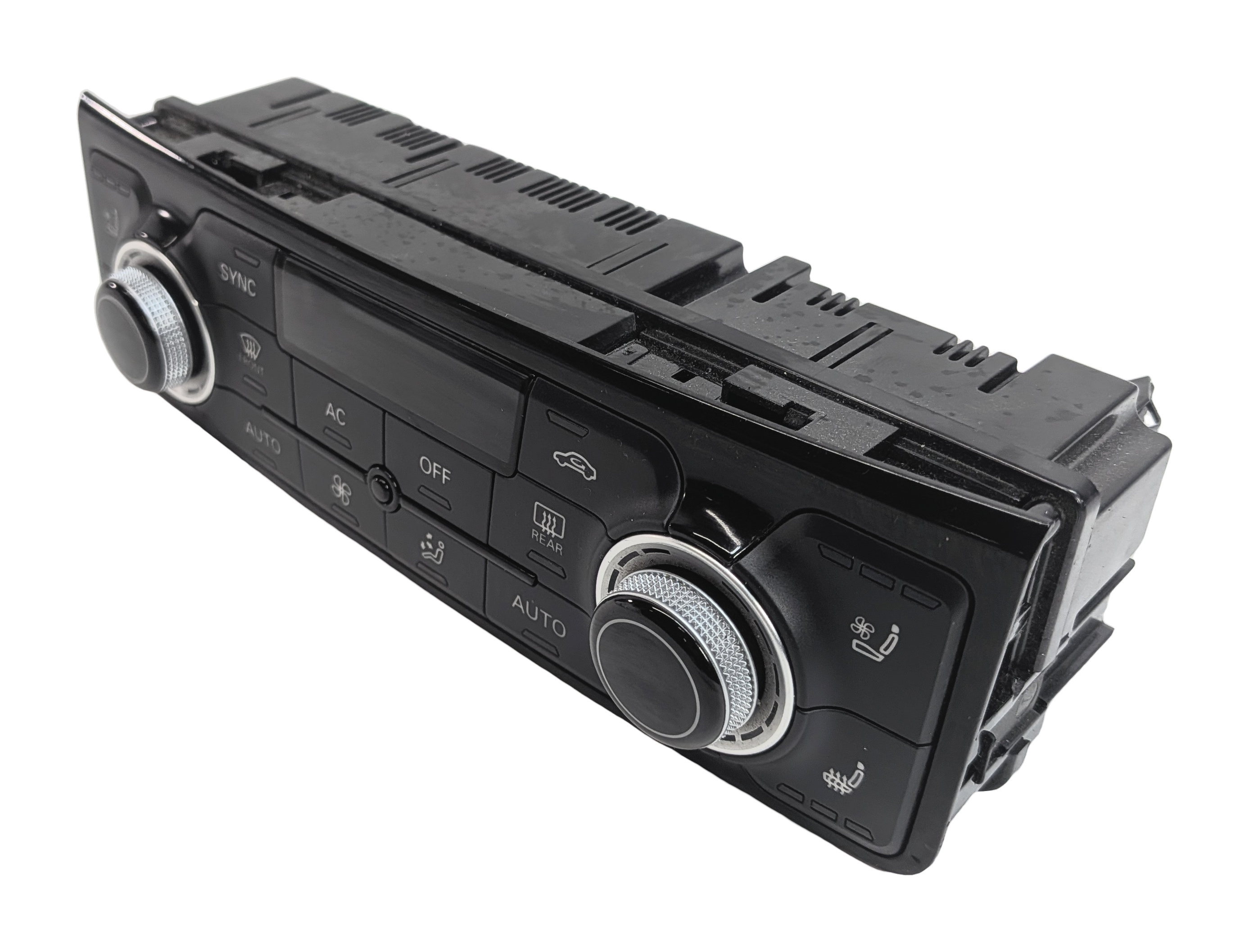 2011-2014 AUDI A8 S8 (D4 4H) FRONT HEATER A/C TEMPERATURE CONTROL (w/ SEAT VENT) — exact item pictured