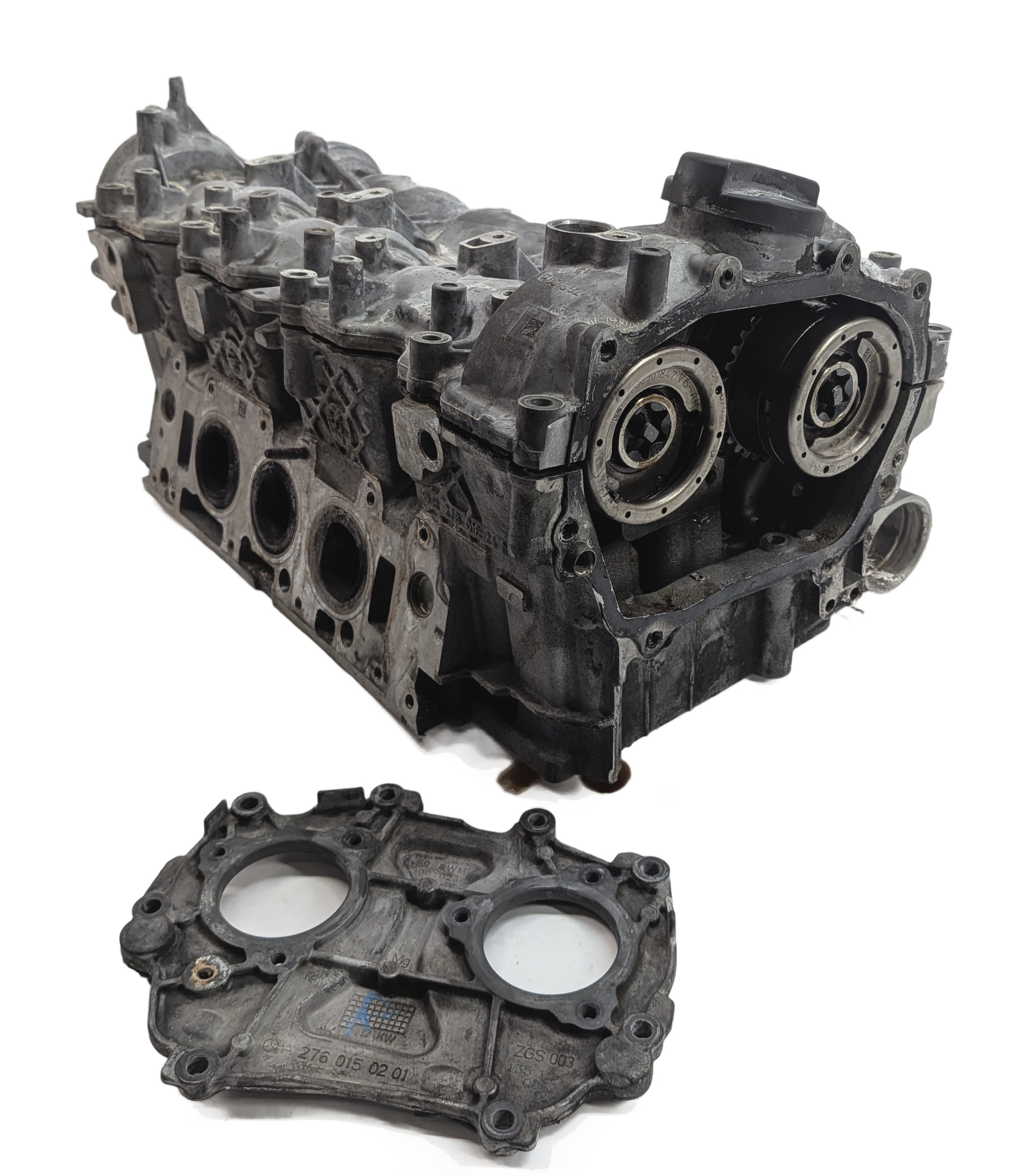 12-16 MERCEDES C300 C350 E300 E350 ML350 R350 SLK350 3.5L RIGHT CYLINDER HEAD — exact item pictured