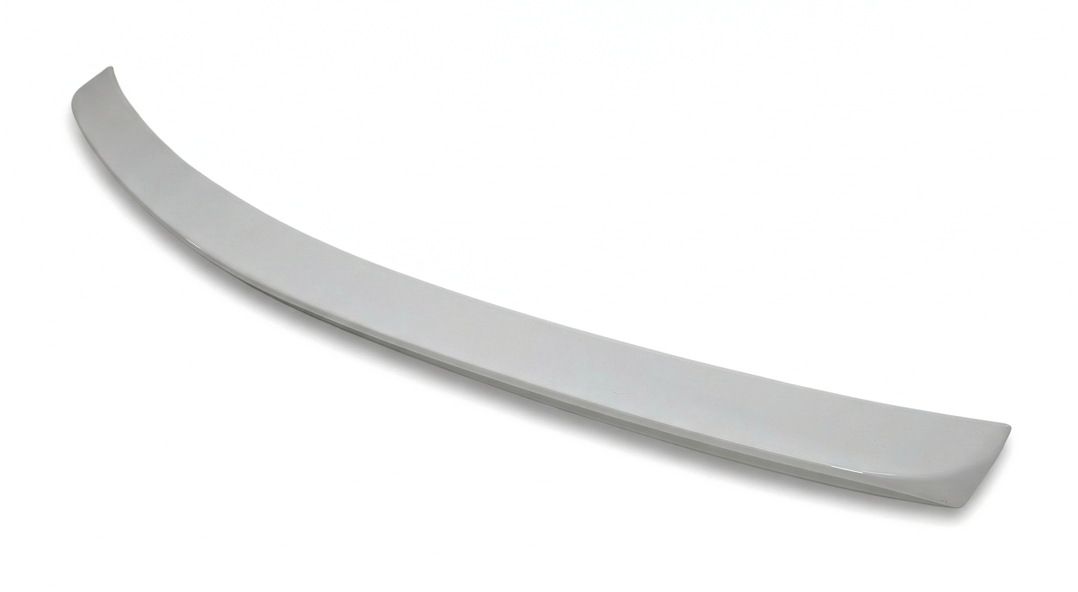 12-15 MERCEDES C CLASS W204 REAR TRUNK HATCH LID SPOILER TRIM (White) — exact item pictured