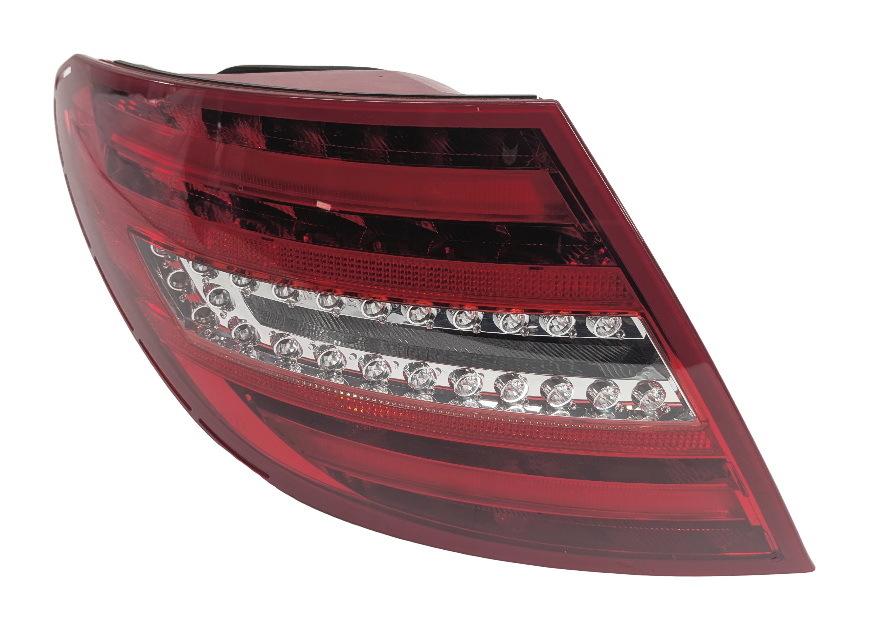 2012-2015 MERCEDES BENZ C250 C300 C350 (W204) LEFT DRIVER TAILLIGHT BRAKE LIGHT — exact item pictured