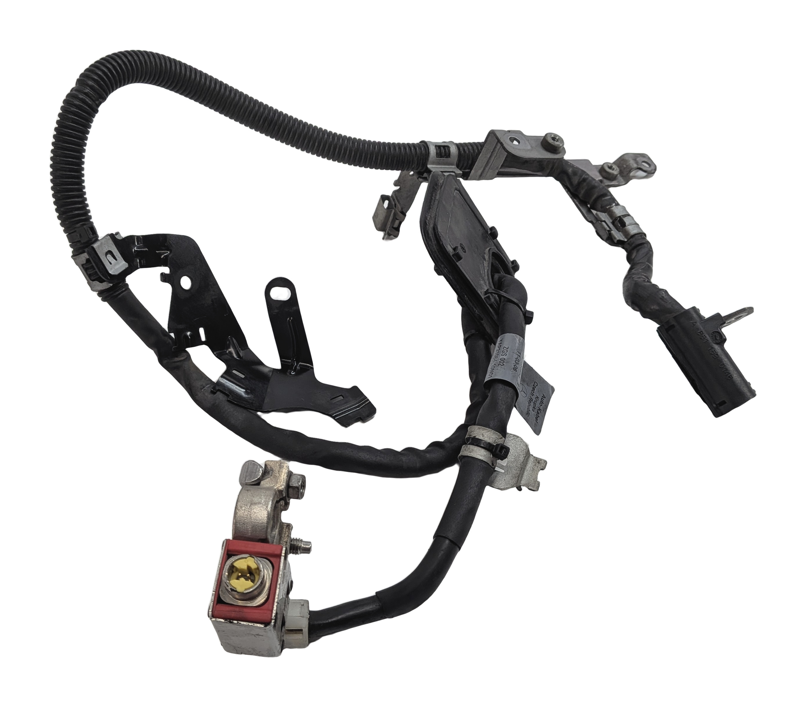 2013 MERCEDES C350 (W204) 3.5L NEGATIVE GROUND BATTERY CABLE w/ IBS SENSOR — exact item pictured