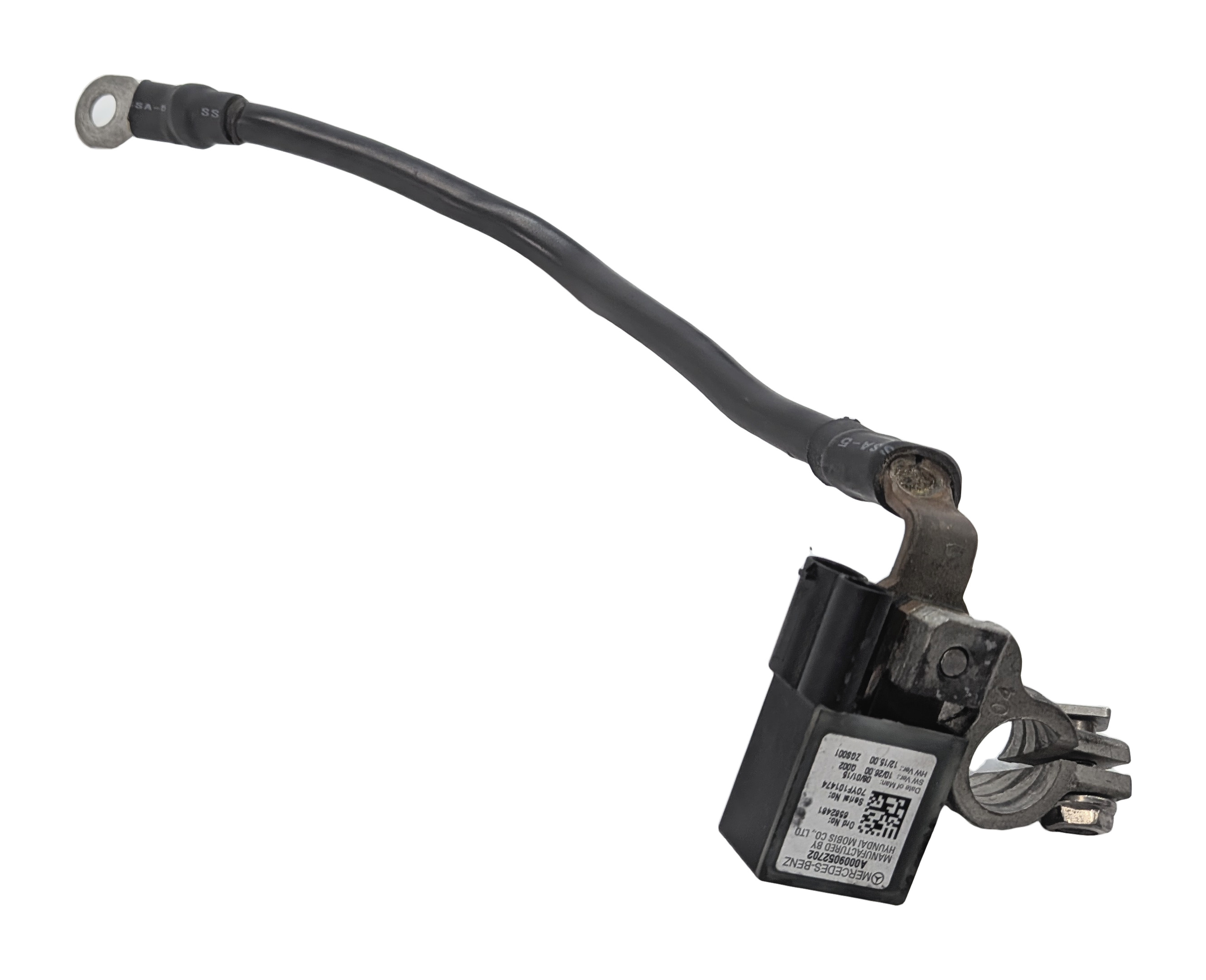 2013 MERCEDES C350 (W204) 3.5L BATTERY CABLE w/ IBS SENSOR TERMINAL — exact item pictured