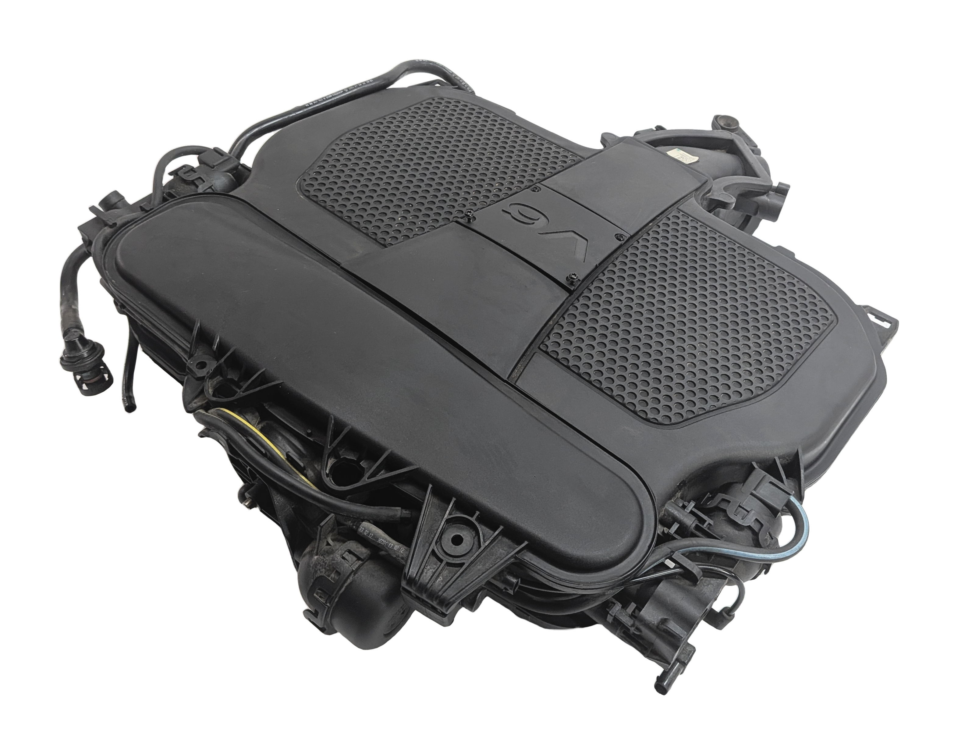 12-18 MERCEDES C E GLK (W204 W207 X204) 3.5L M276 ENGINE UPPER INTAKE MANIFOLD — exact item pictured