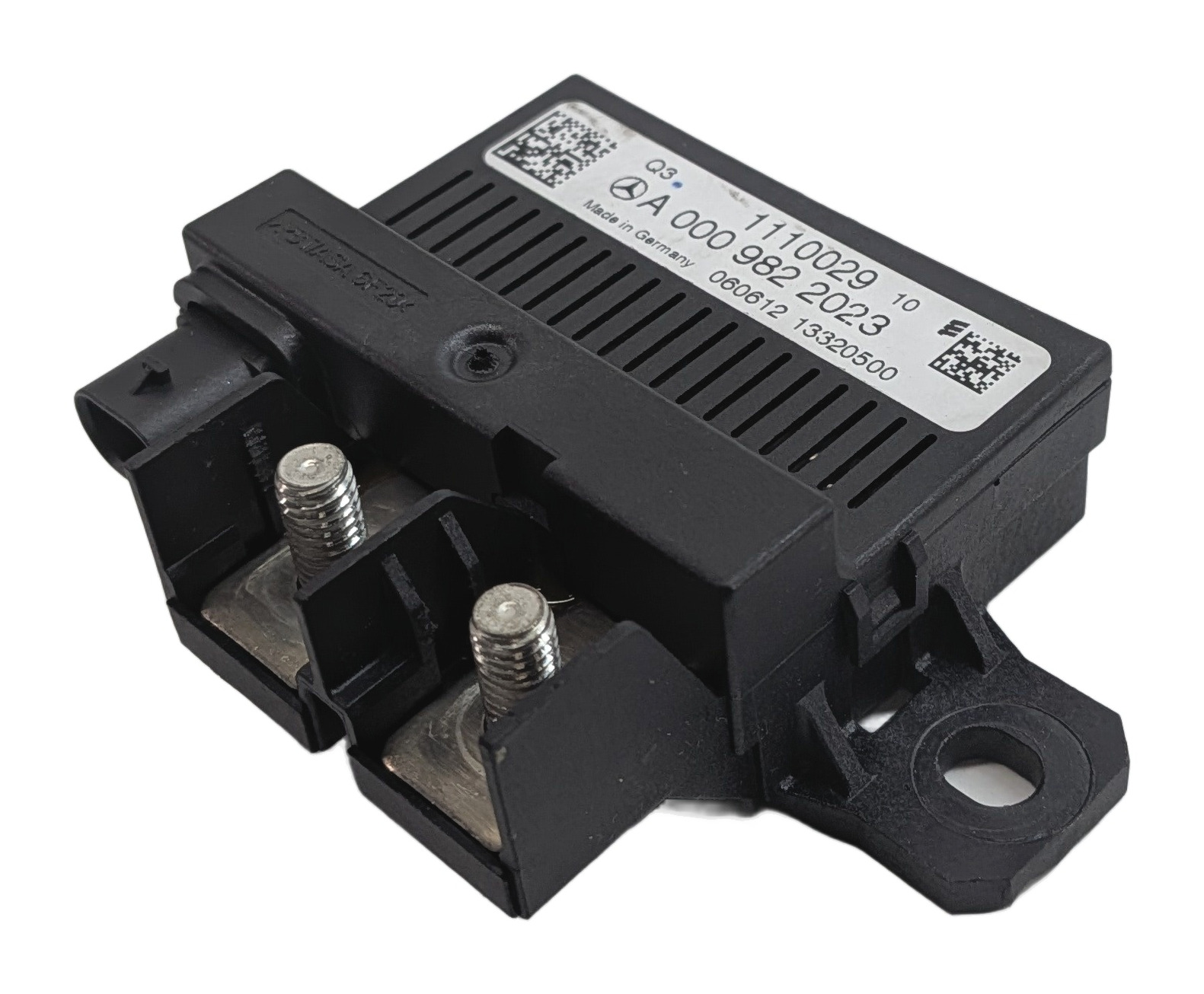 2013 MERCEDES C350 (W204) 3.5L BATTERY SENSOR IBS CONTROL MODULE COMPUTER — exact item pictured