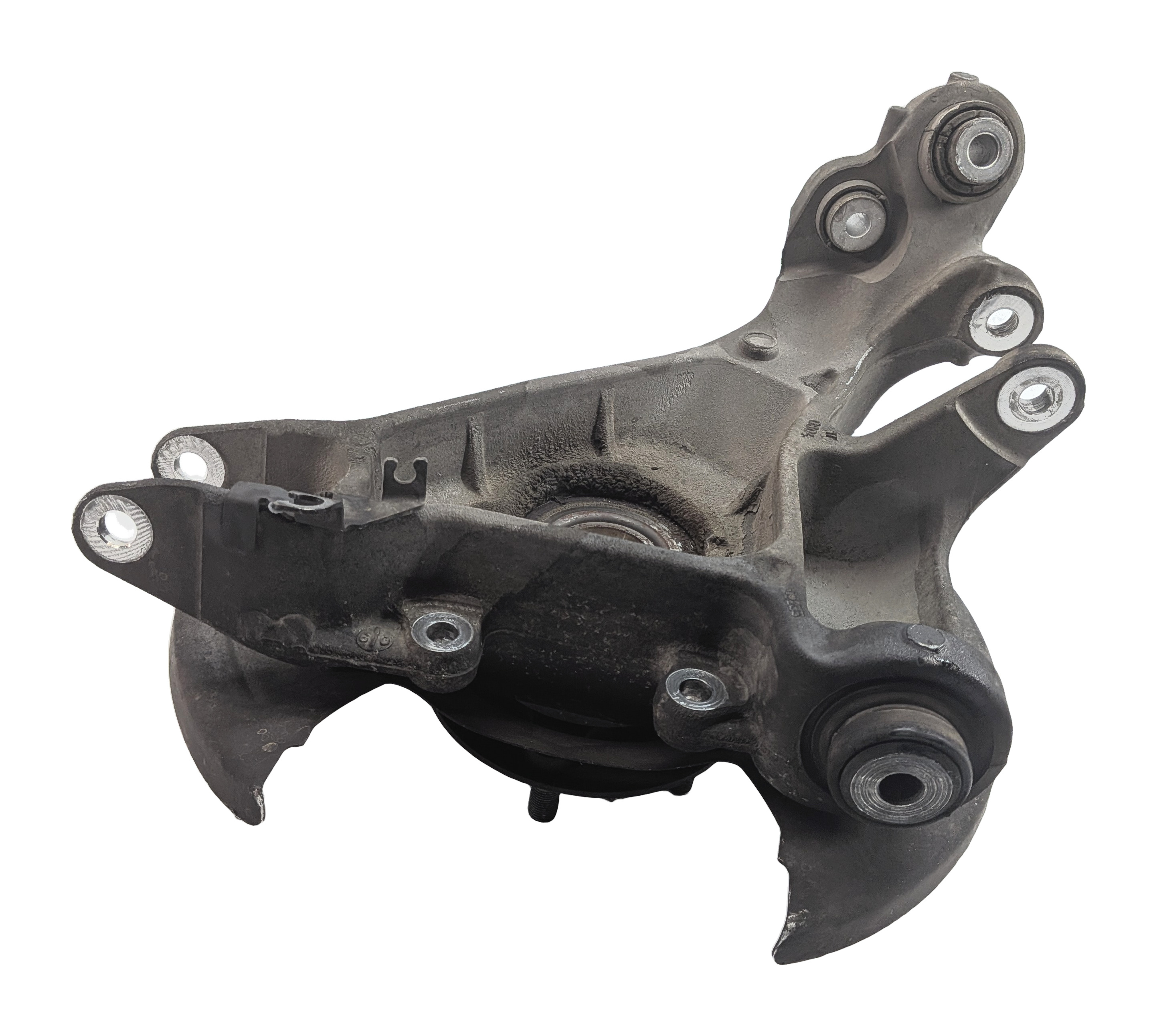 2014-2017 RANGE ROVER SPORT (L494) REAR LEFT DRIVER SPINDLE KNUCKLE WHEEL HUB — exact item pictured