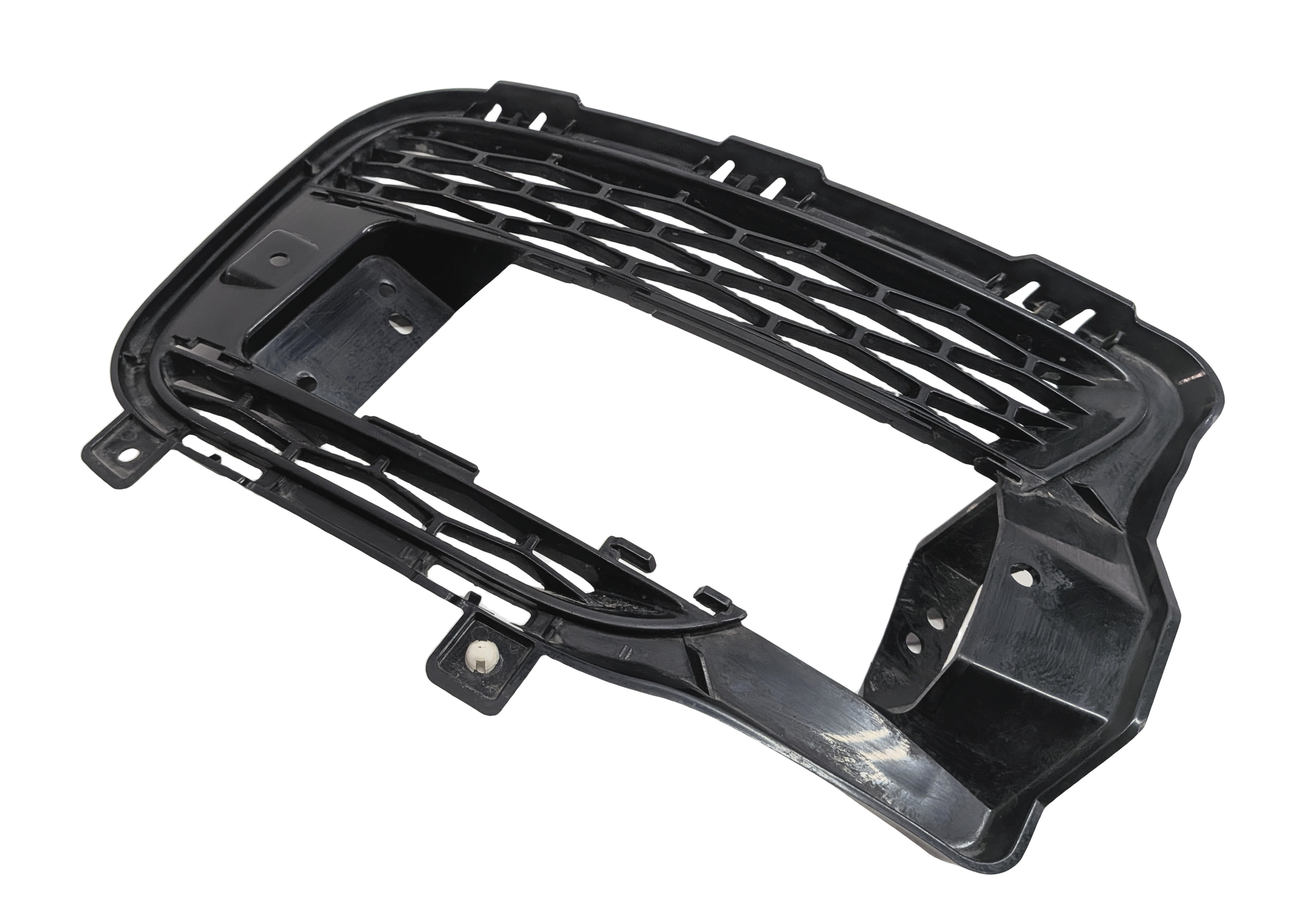 2017 RANGE ROVER SPORT L494 FRONT RIGHT LOWER BUMPER FOG LIGHT BEZEL (Black) — exact item pictured