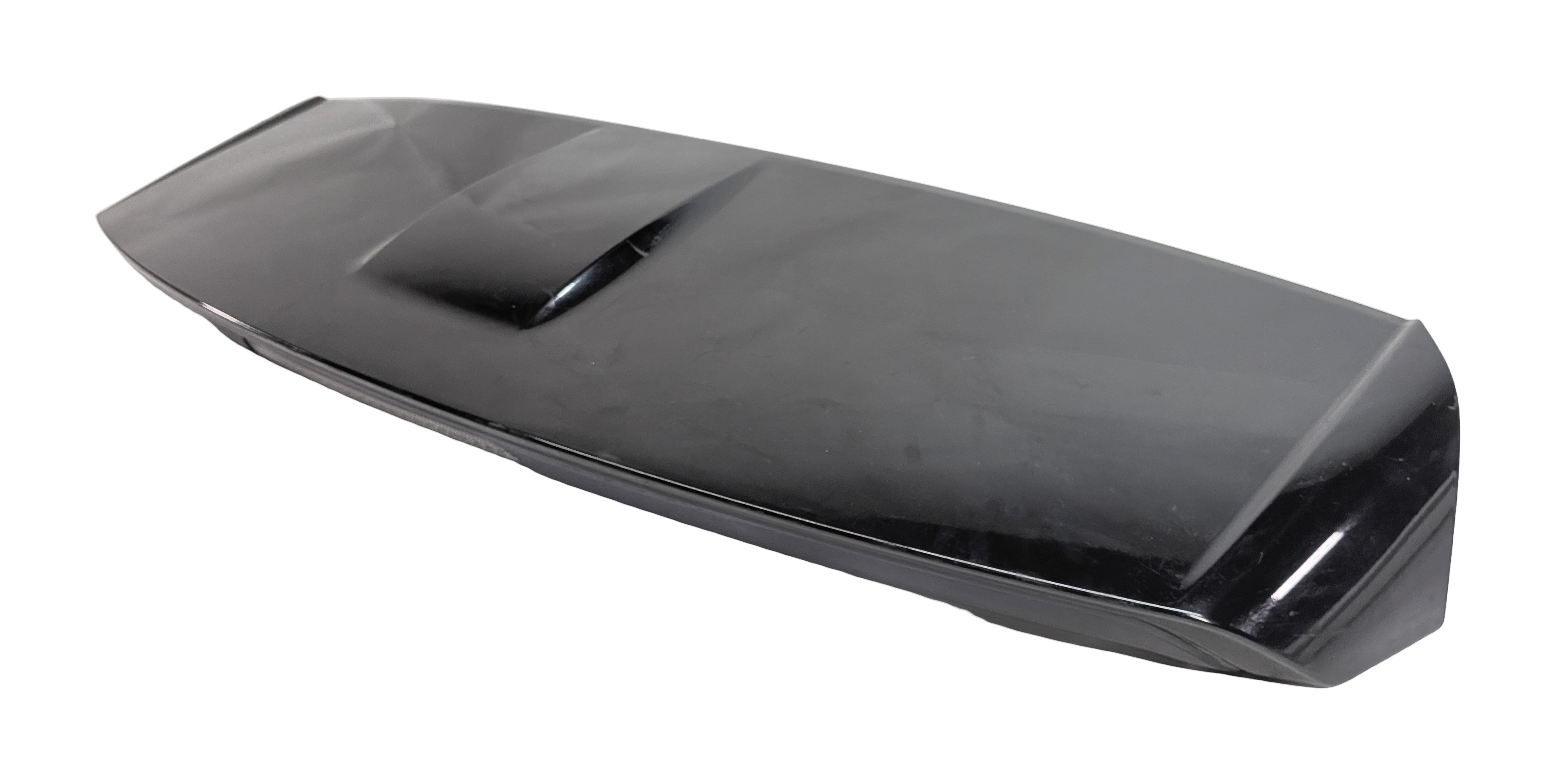 14-17 RANGE ROVER SPORT (L494) REAR TRUNK SPOILER WING w/ BRAKE LIGHT (BLACK) — exact item pictured