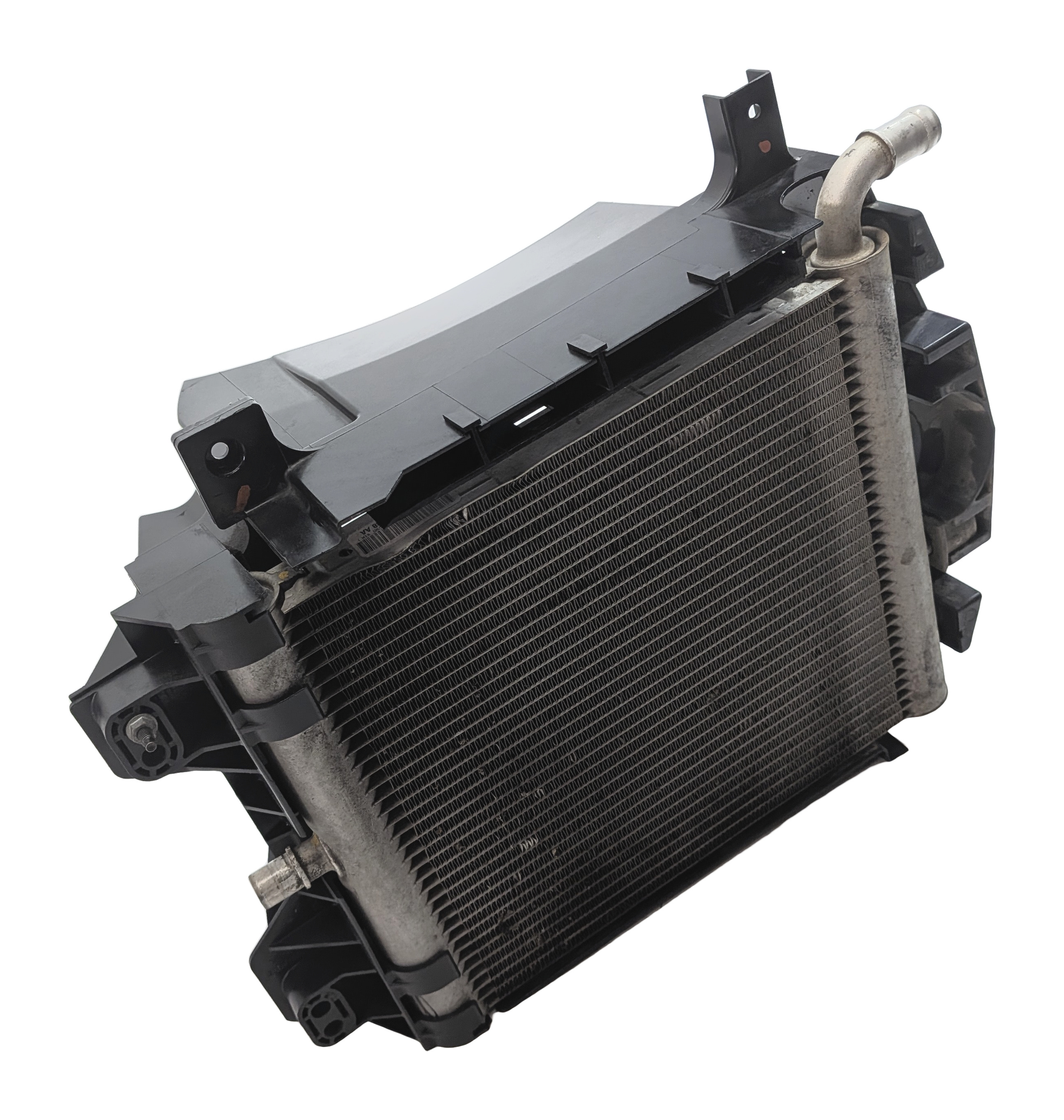 13-20 ROVER SPORT DISCOVERY (L405 L462 L494) LEFT AUXILIARY RADIATOR & BRACKET — exact item pictured