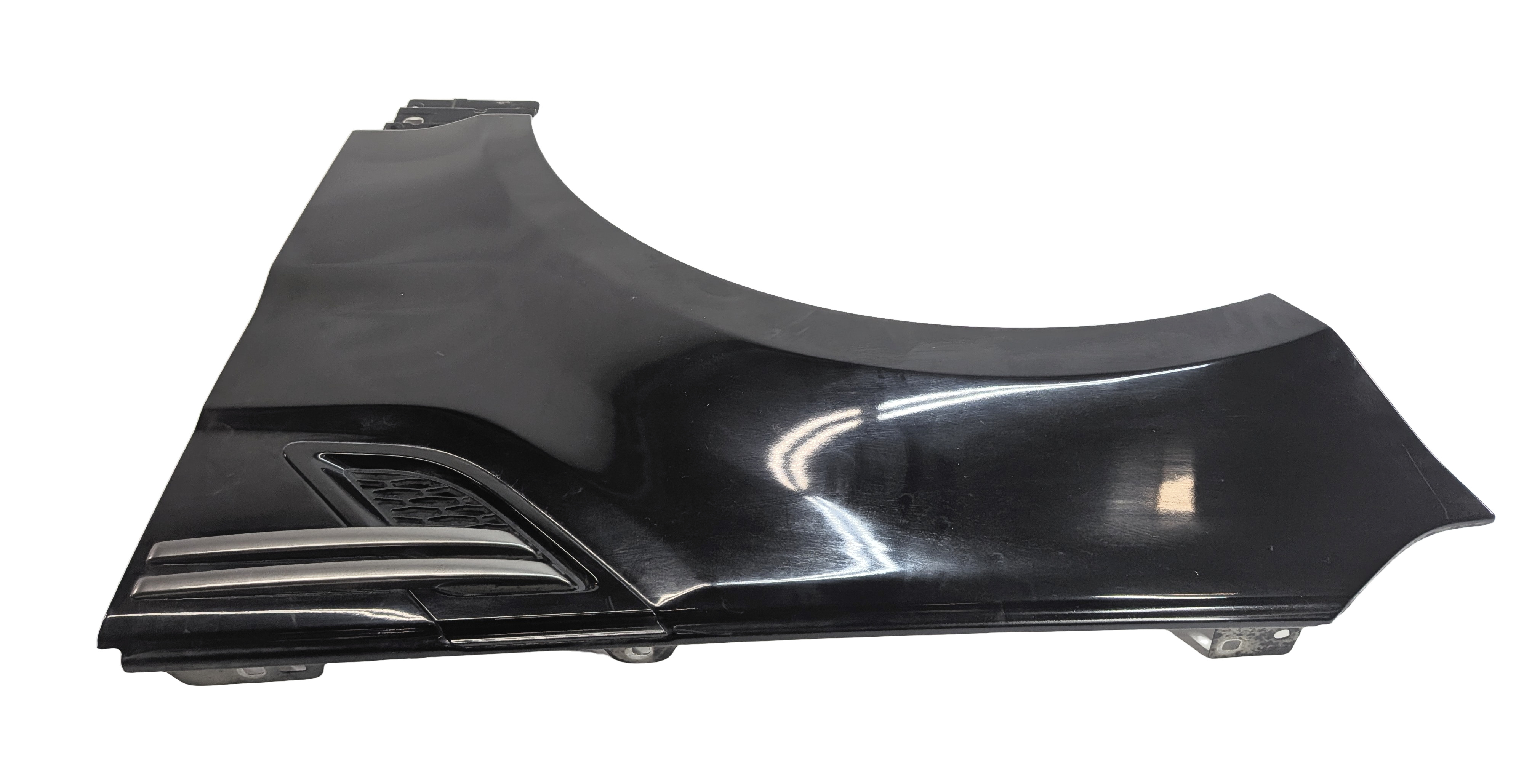 14-17 RANGE ROVER SPORT (L494) FRONT LEFT DRIVER FENDER w/GRILLE VENT(Black) — exact item pictured