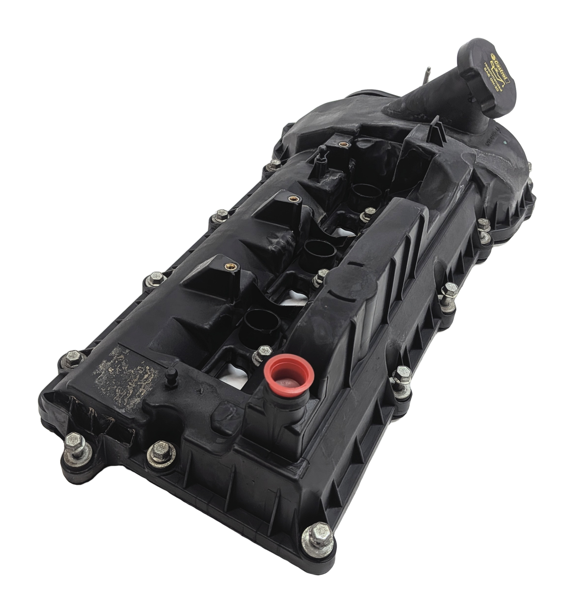 2014-2017 LR4 RANGE ROVER SPORT DISCOVERY (L405 L494 L462) 3.0L LEFT VALVE COVER — exact item pictured
