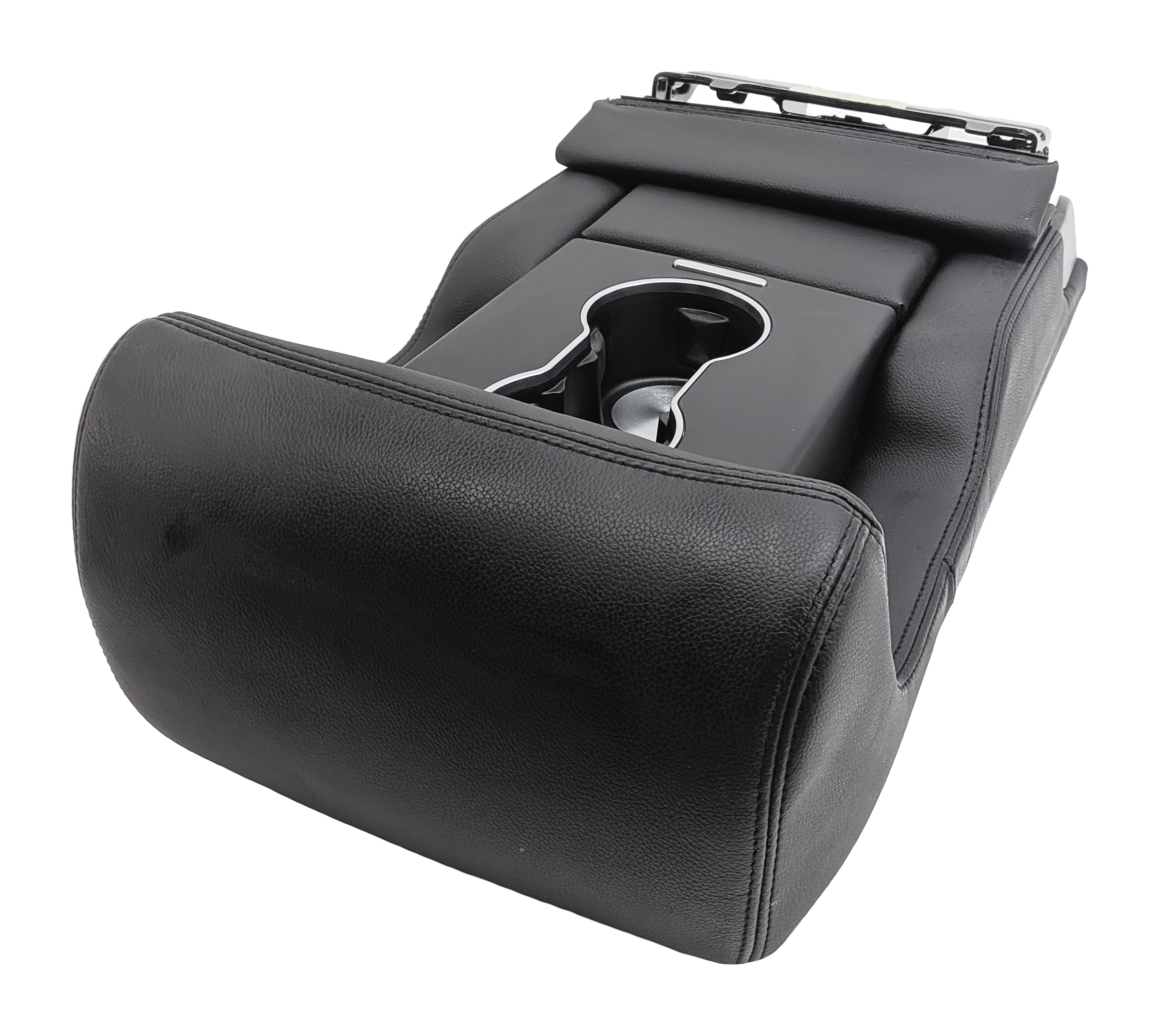 16-22 RANGE ROVER SPORT L494 REAR 2ND ROW CENTER BACK ARMREST CUPHOLDER (Black) — exact item pictured