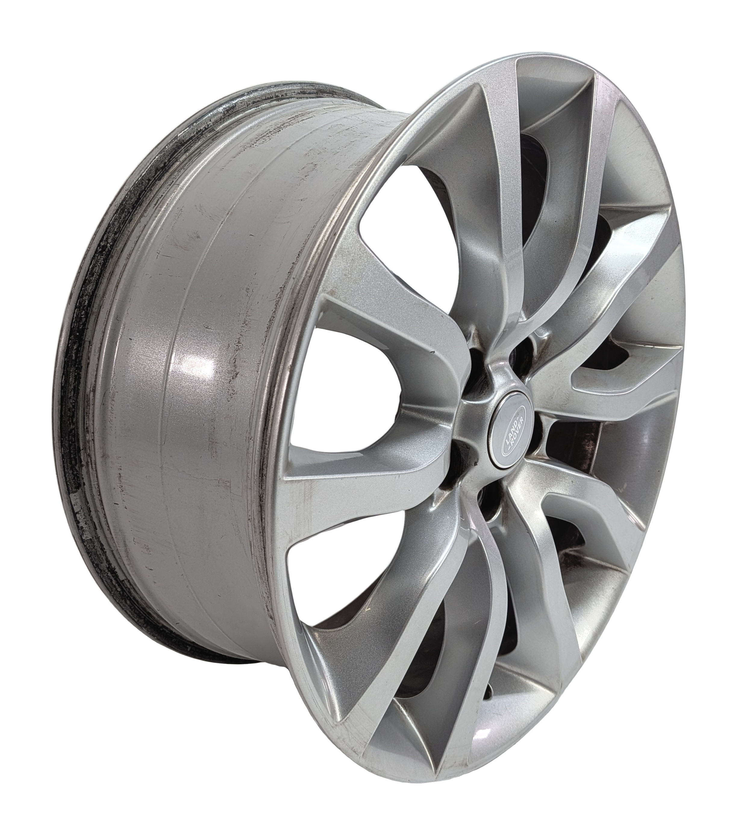 2014-2017 RANGE ROVER SPORT (L494) 20x8.5 ALUMINUM ALLOY 5 V-SPOKE WHEEL RIM — exact item pictured