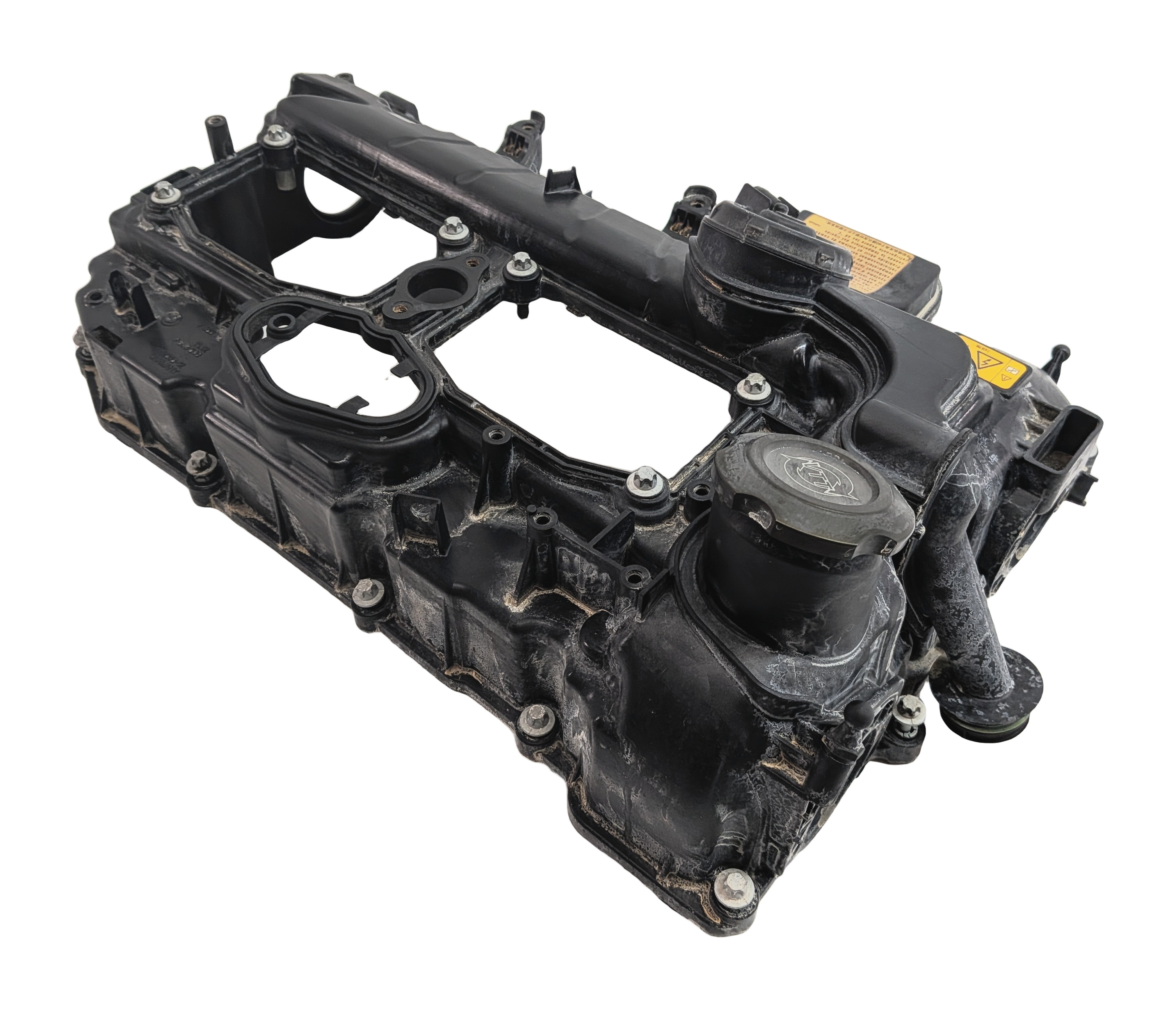 2012-2016 BMW 328i 328iGT 428i (F30 F32) 2.0L TURBO N26 SULEV ENGINE VALVE COVER — exact item pictured